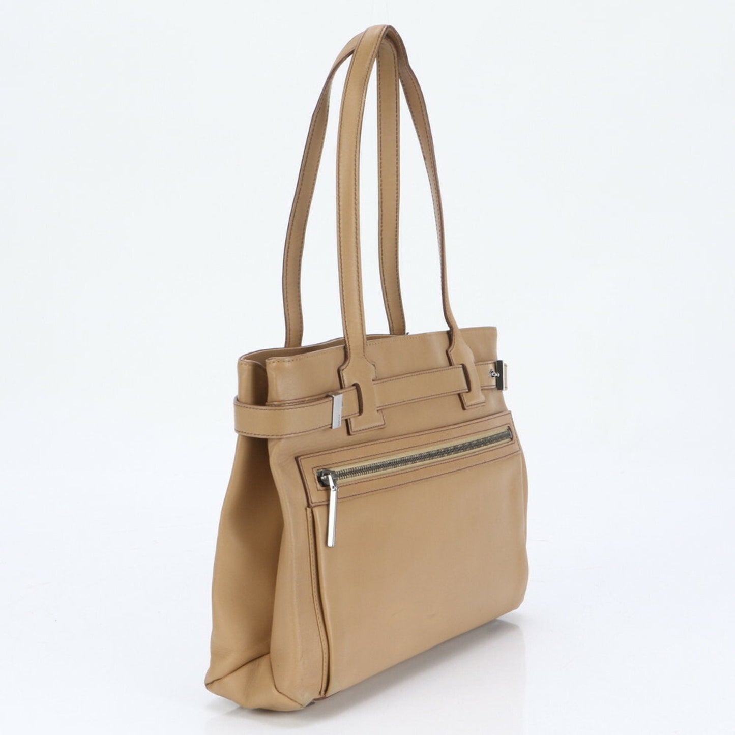 Gucci Light Brown Leather Shoulder Bag