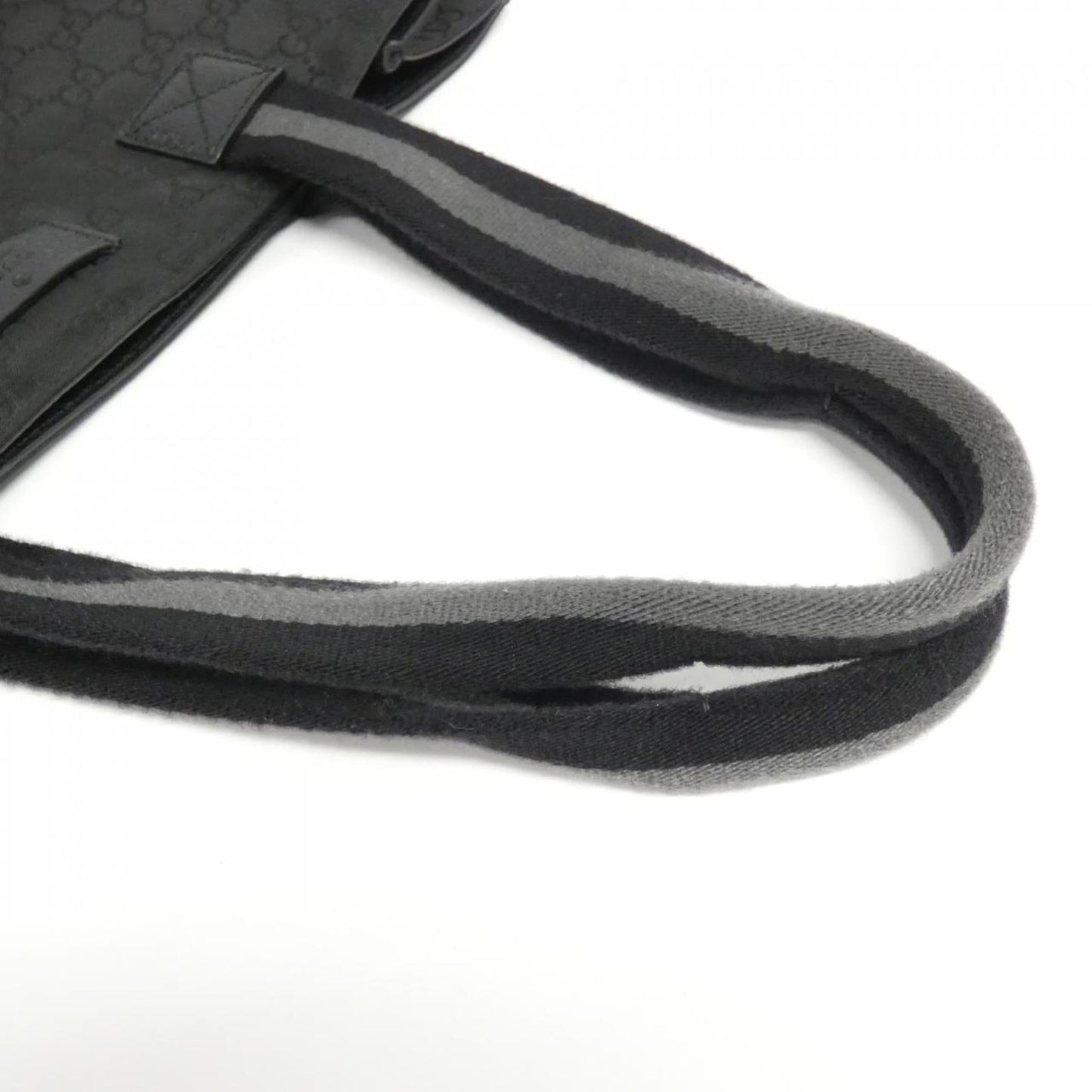Gucci Black Nylon Tote Bag