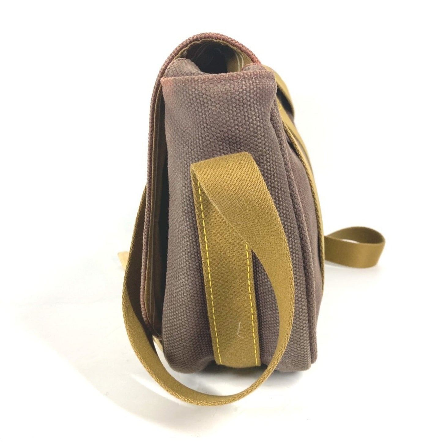 Louis Vuitton Brown Canvas Shoulder Bag