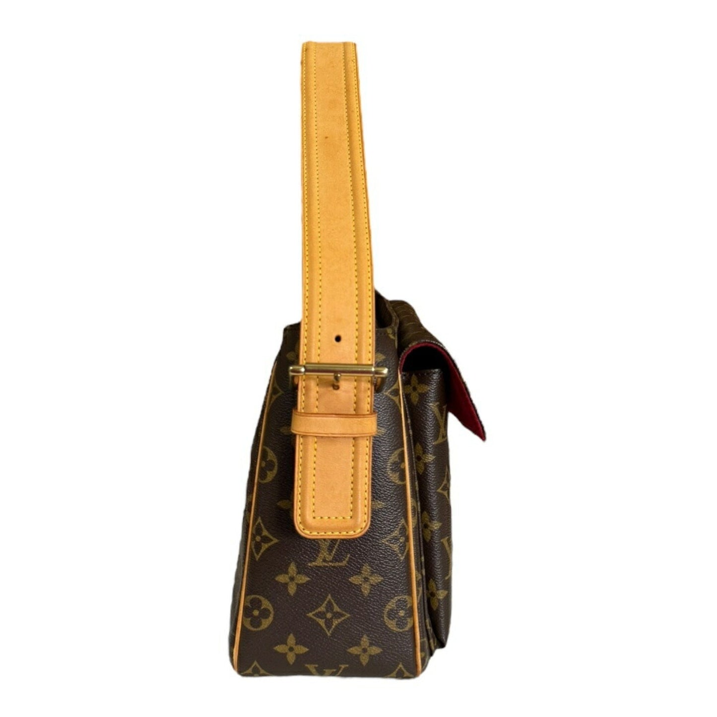 Louis Vuitton Brown Monogram Canvas Shoulder Bag