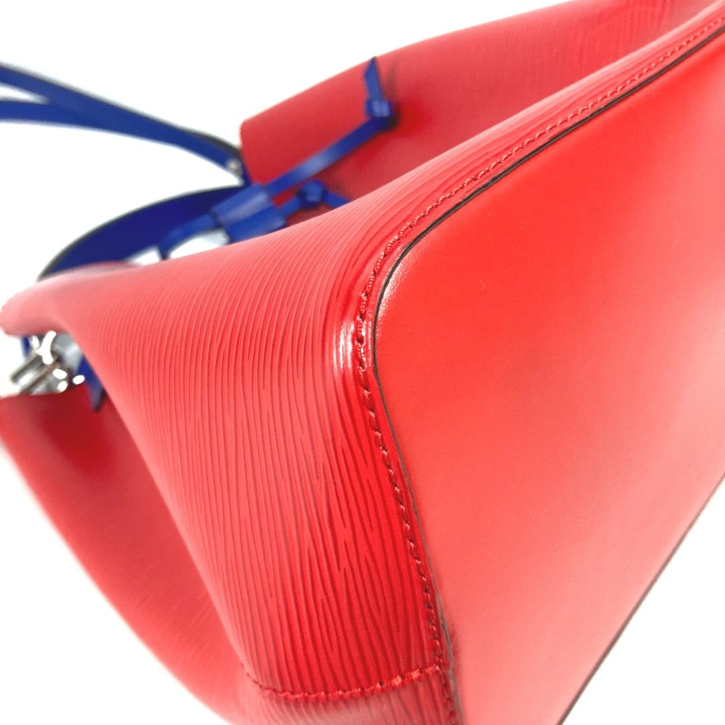 Louis Vuitton Red Leather Shoulder Bag