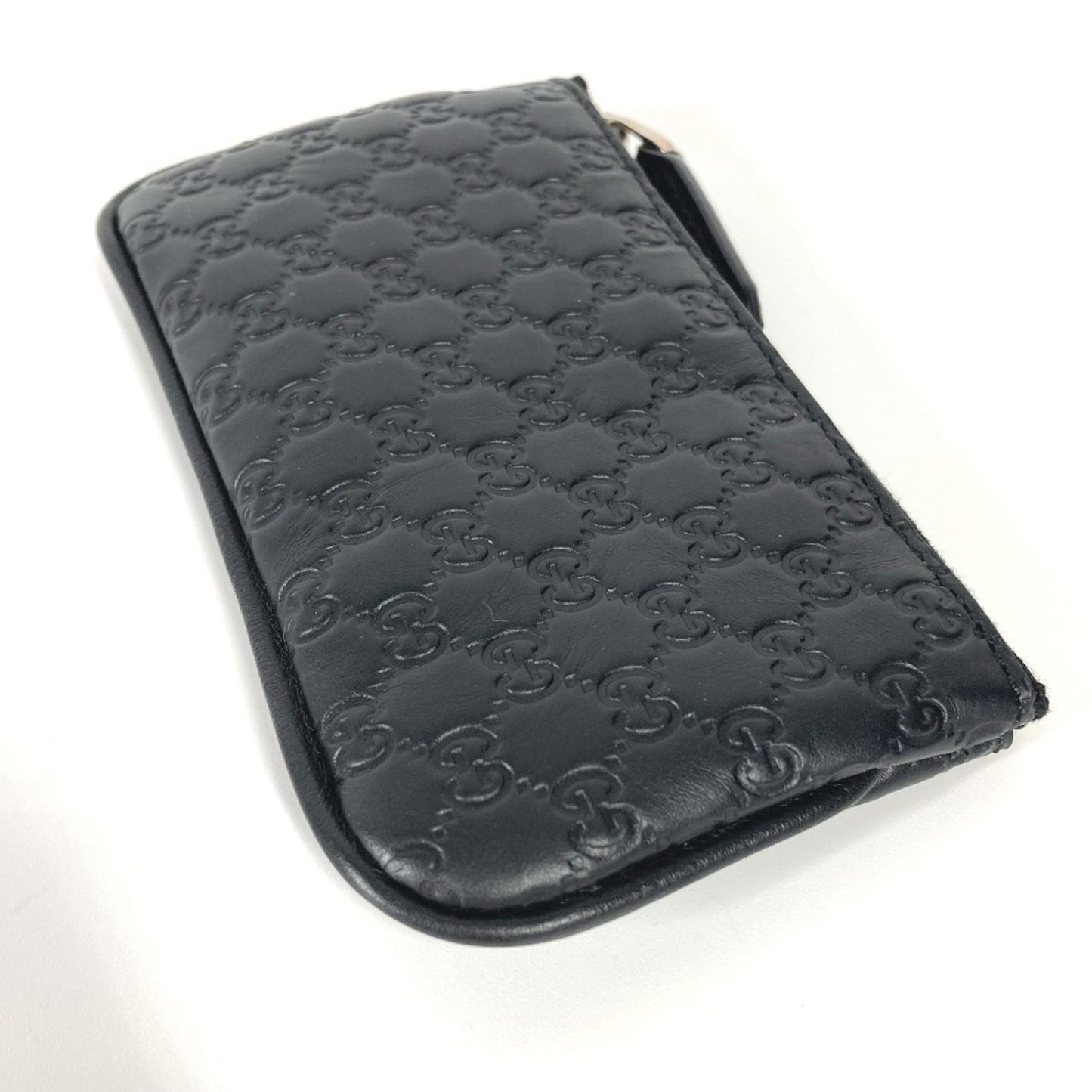 Gucci Black Leather Coin Purse/Coin Case