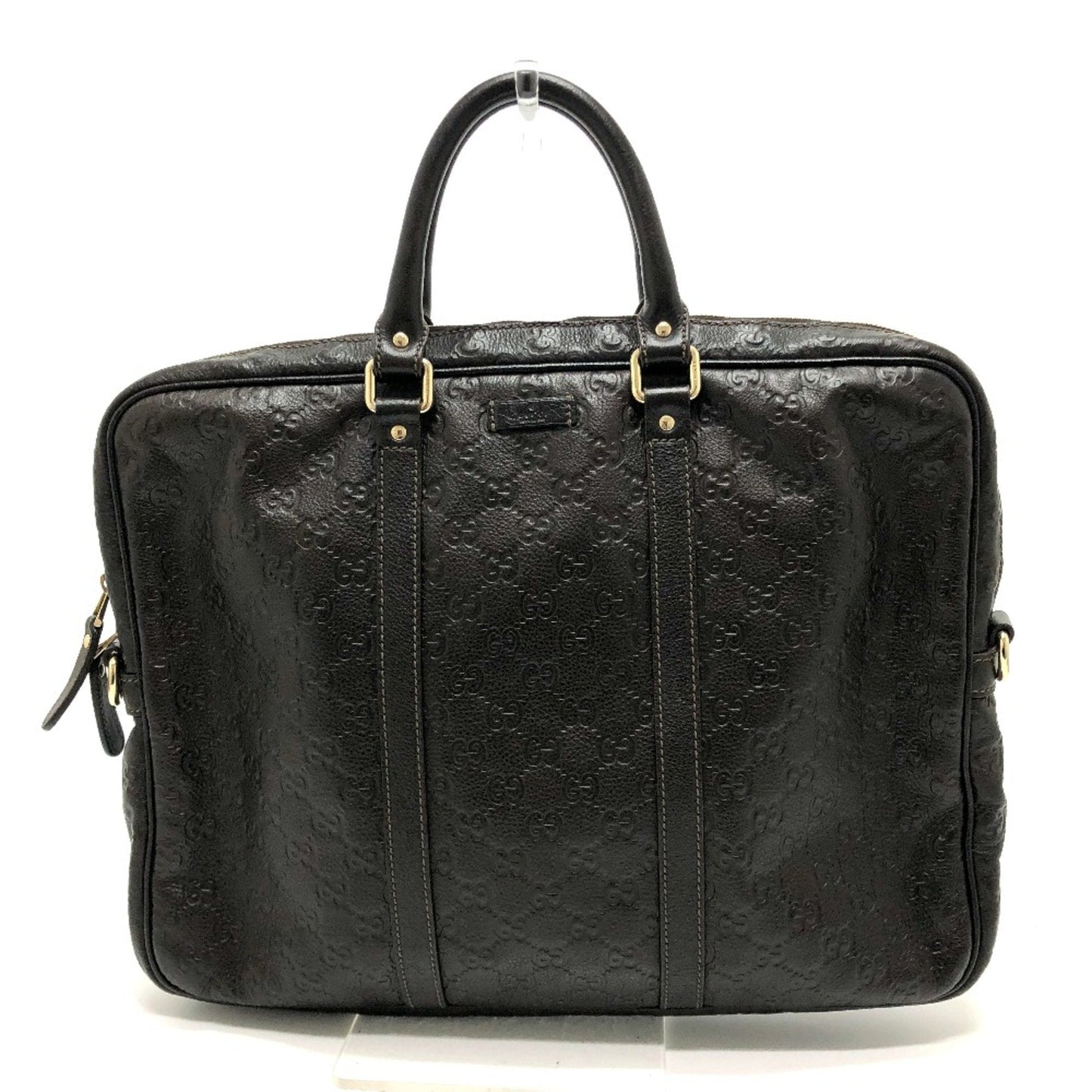 Gucci Brown Leather Briefcase ()