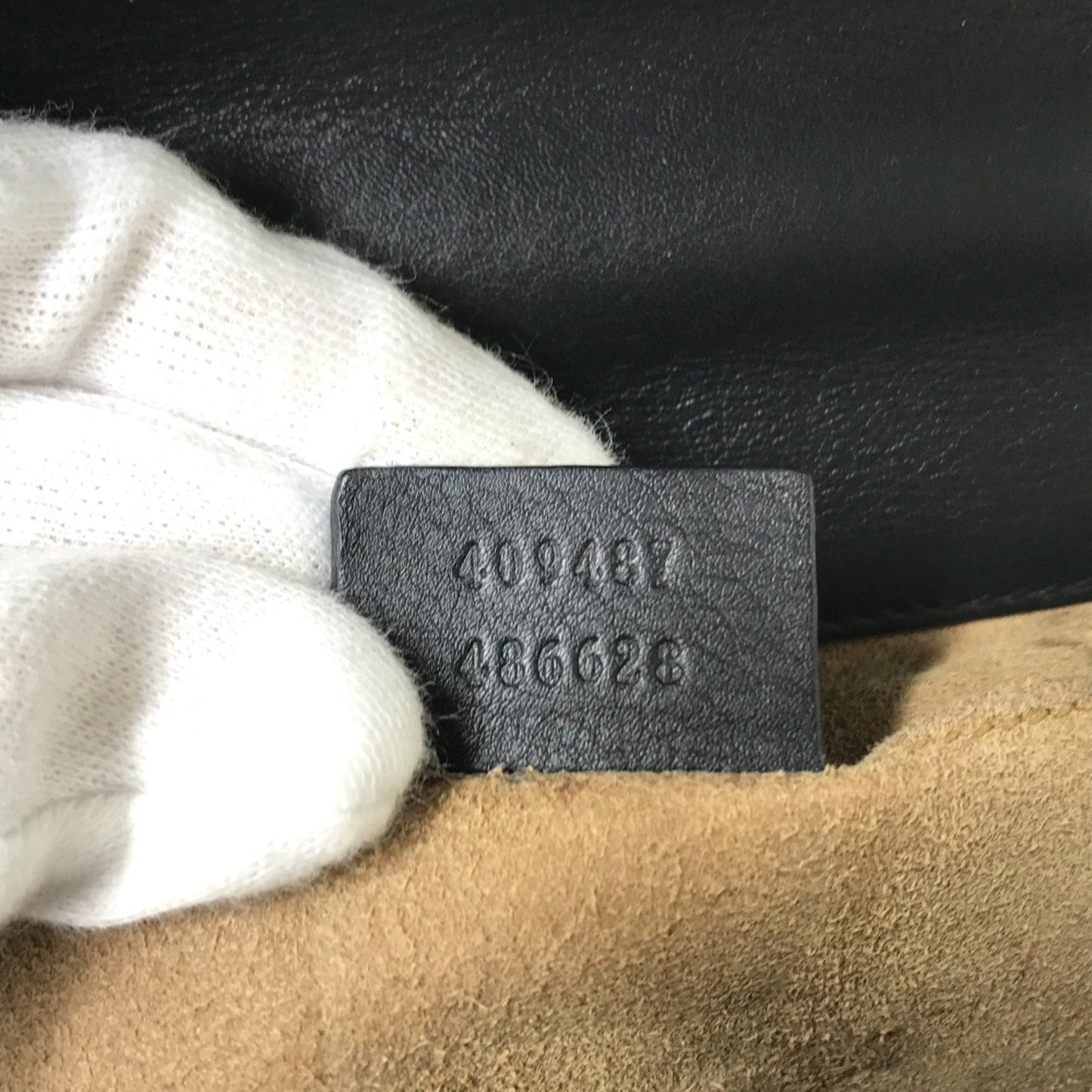Gucci Black Leather Shoulder Bag