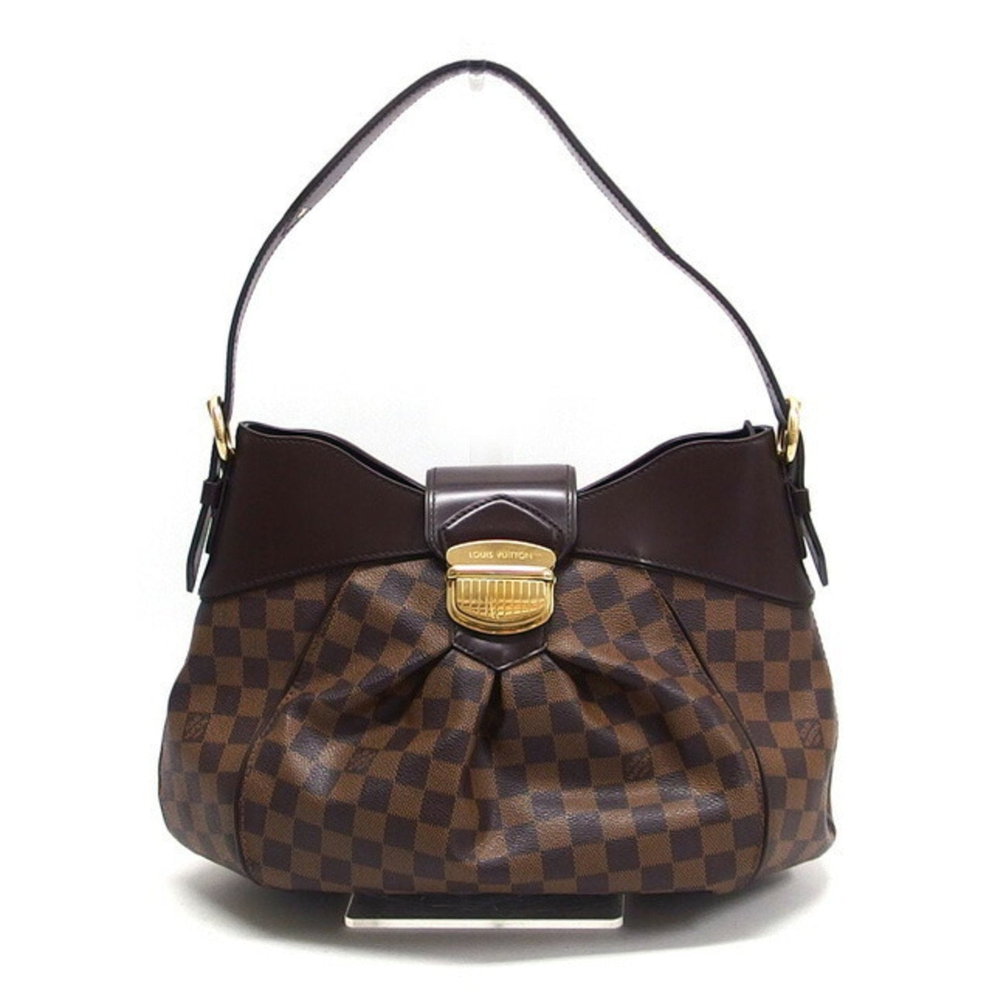 Louis Vuitton Damier Canvas Dark Brown Damier Canvas Leather Shoulder Bag ()