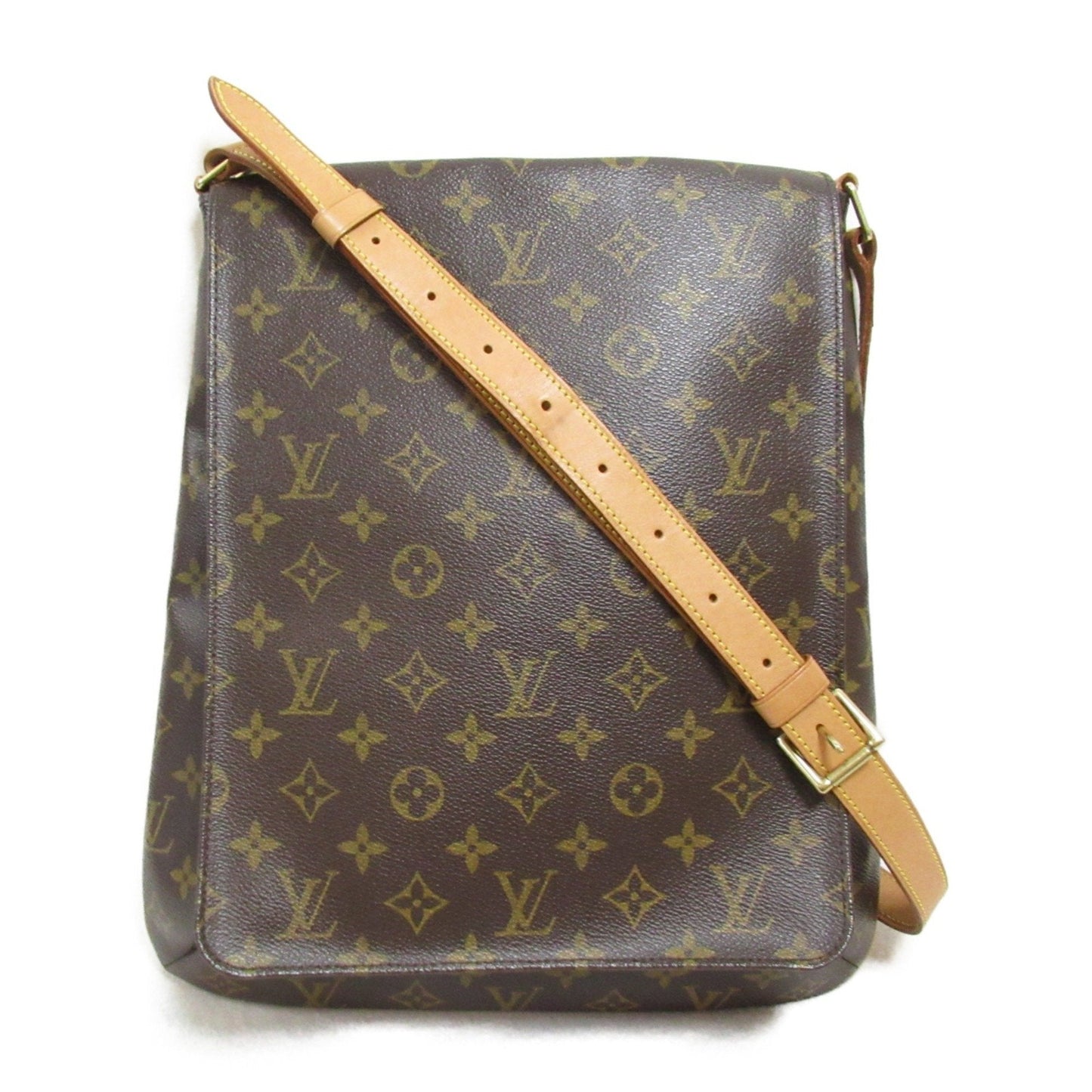 Louis Vuitton Brown Monogram Shoulder Bag ()