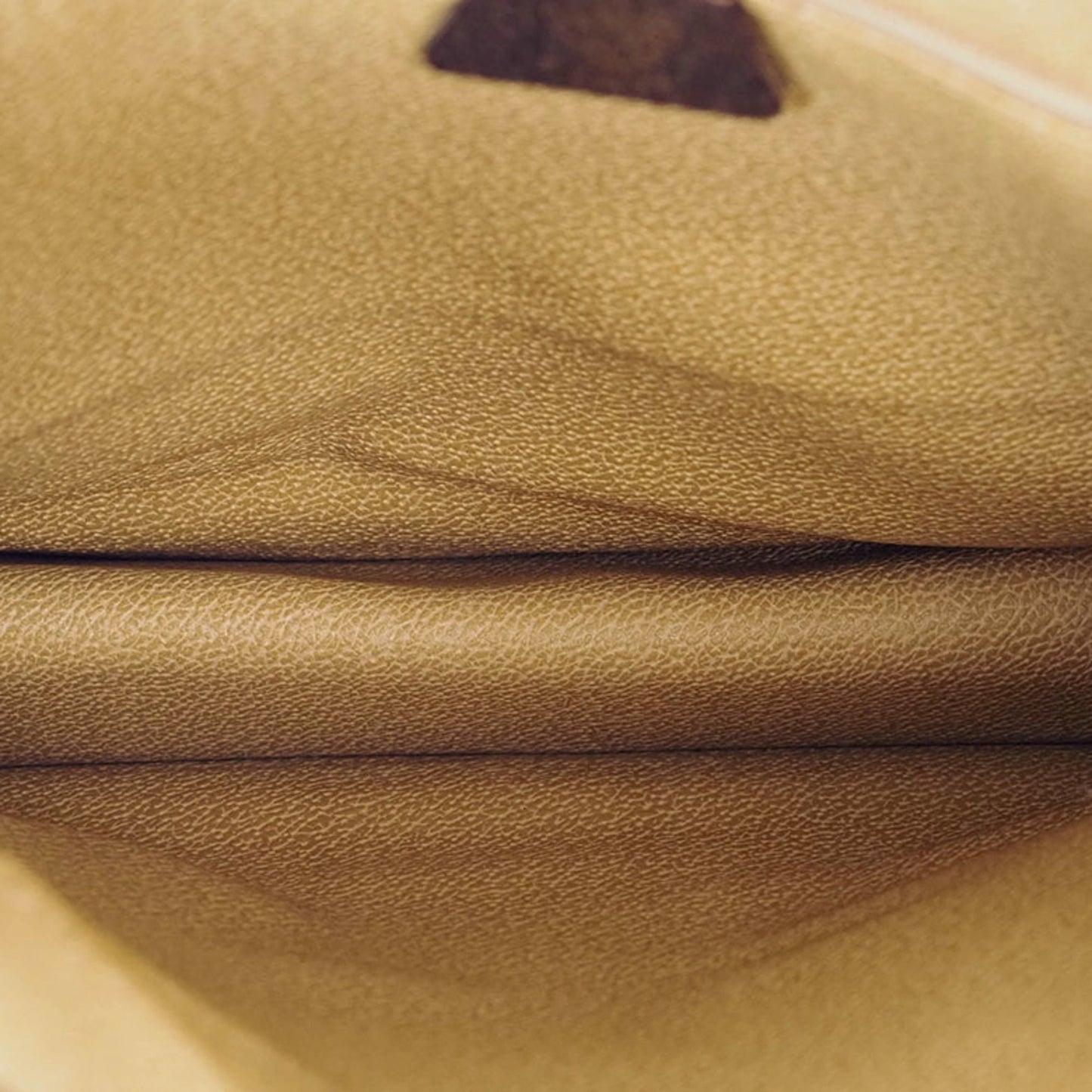 Gucci Beige Brown Pvc Leather Handbag Tote Bag