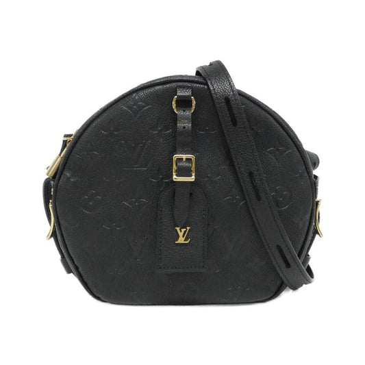 Louis Vuitton Black Leather Shoulder Bag ()