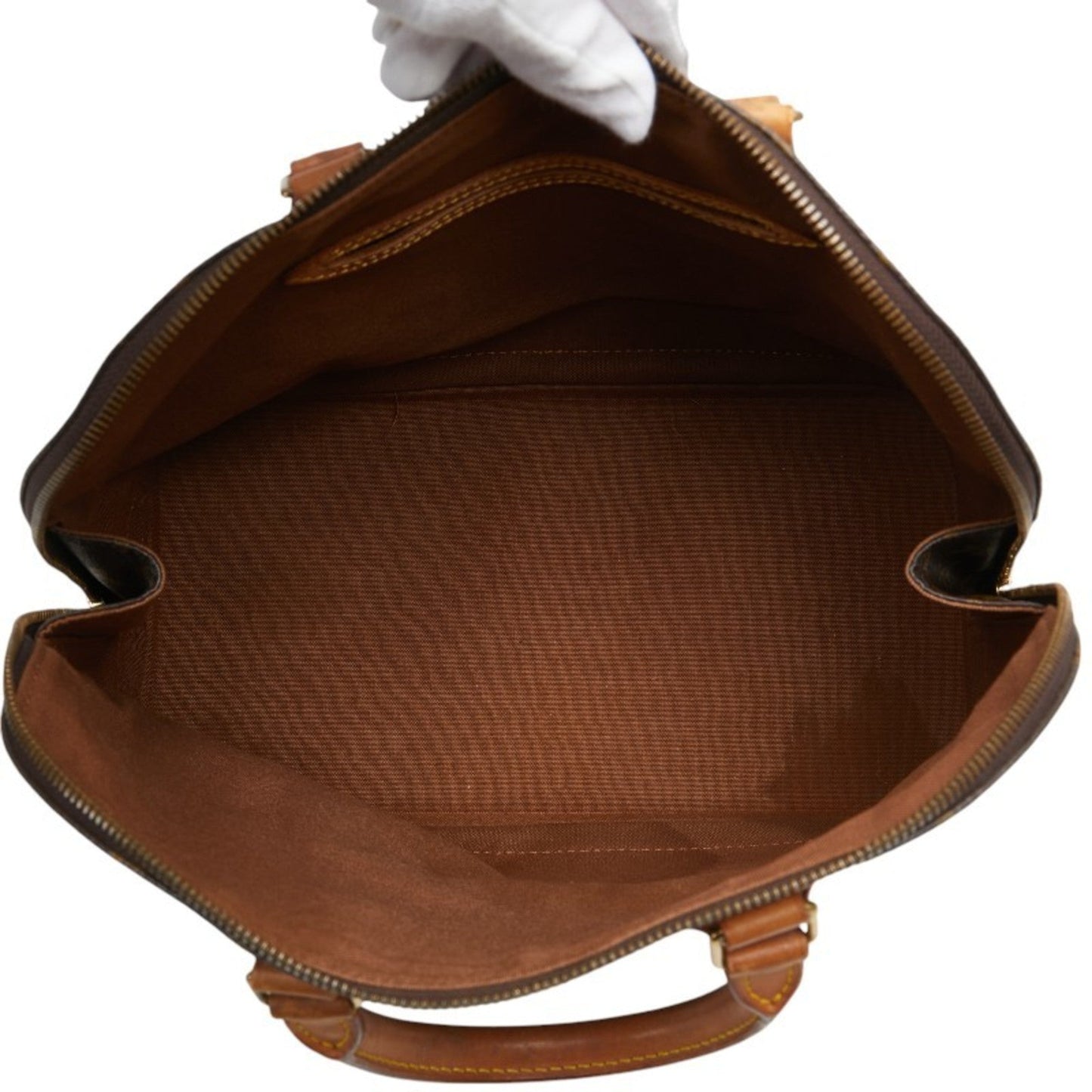 Louis Vuitton Monogram Brown Pvc Leather Handbag Shoulder Bag