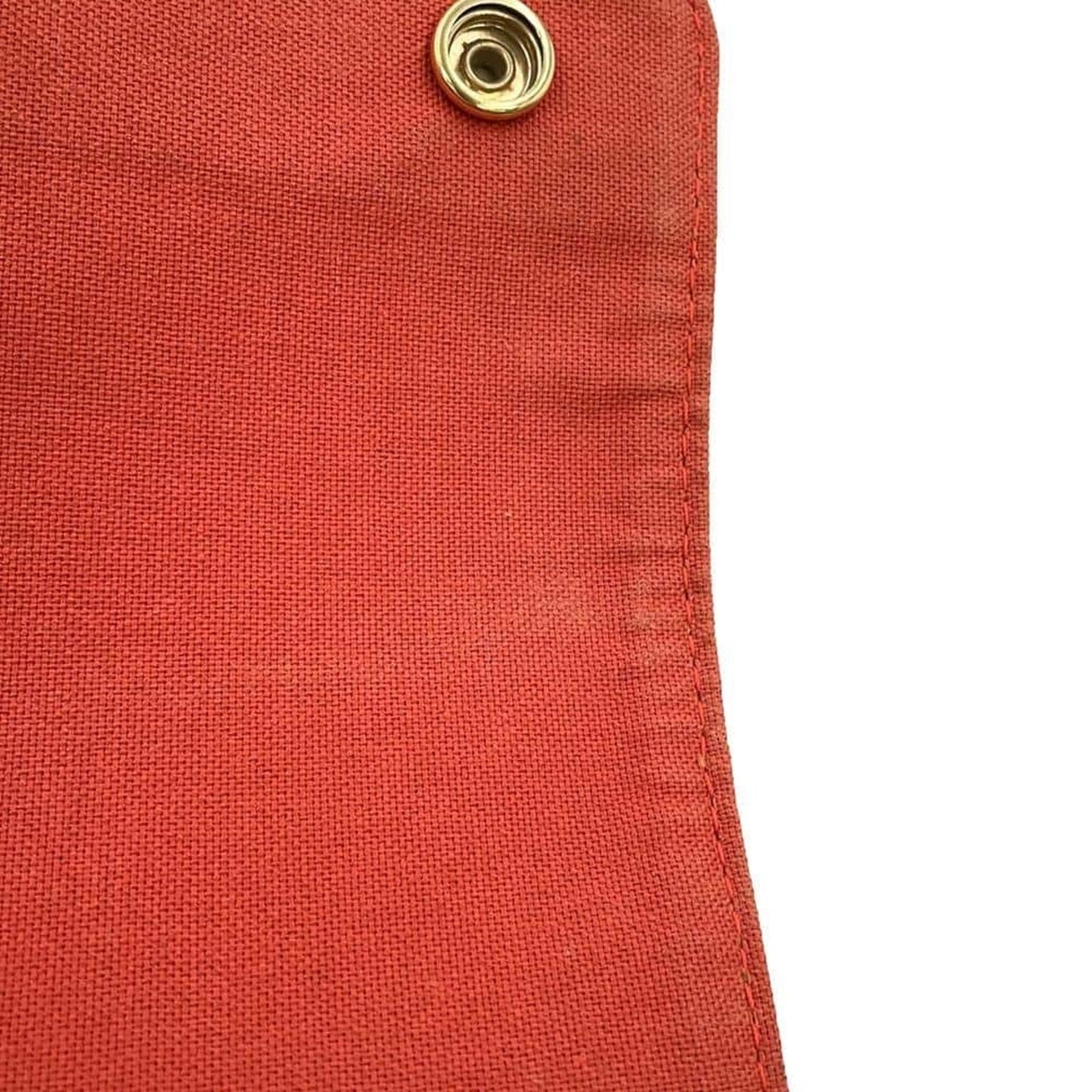 Louis Vuitton Brown Red Color Damier Canvas Shoulder Bag