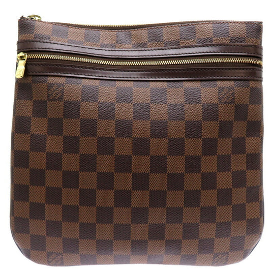 Louis Vuitton Damier Brown Monogram Pochette Shoulder Bag ()