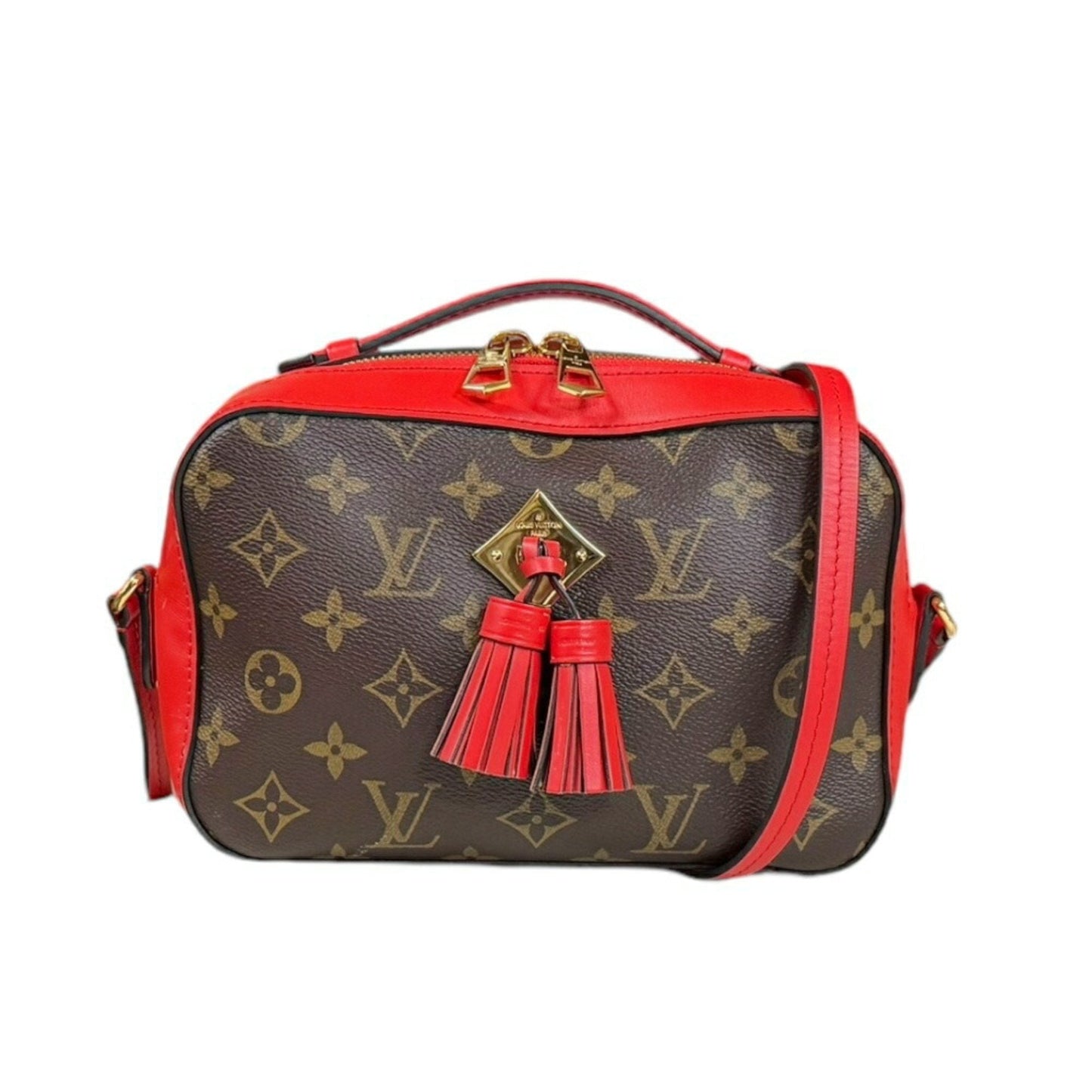 Louis Vuitton Brown Coquelicots Monogram Shoulder Bag ()