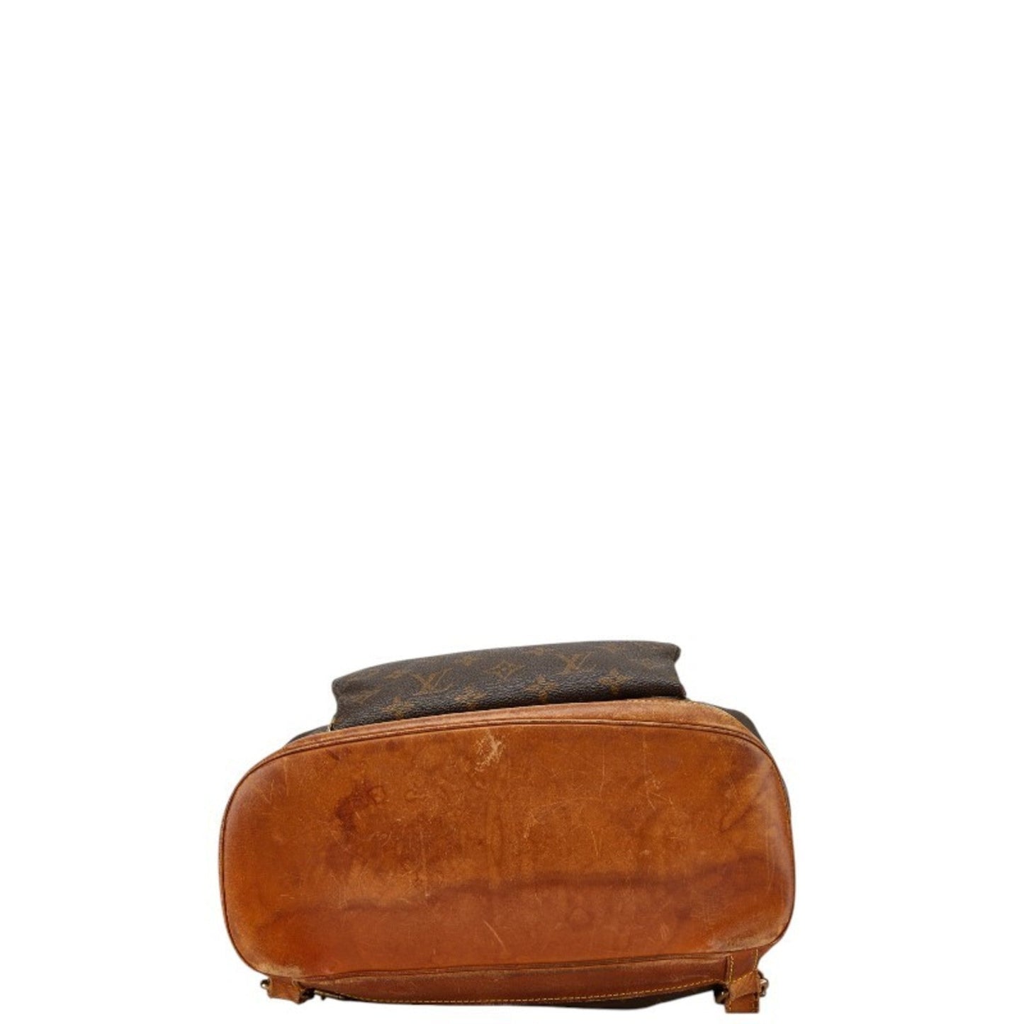 Louis Vuitton Brown Pvc Leather Backpack
