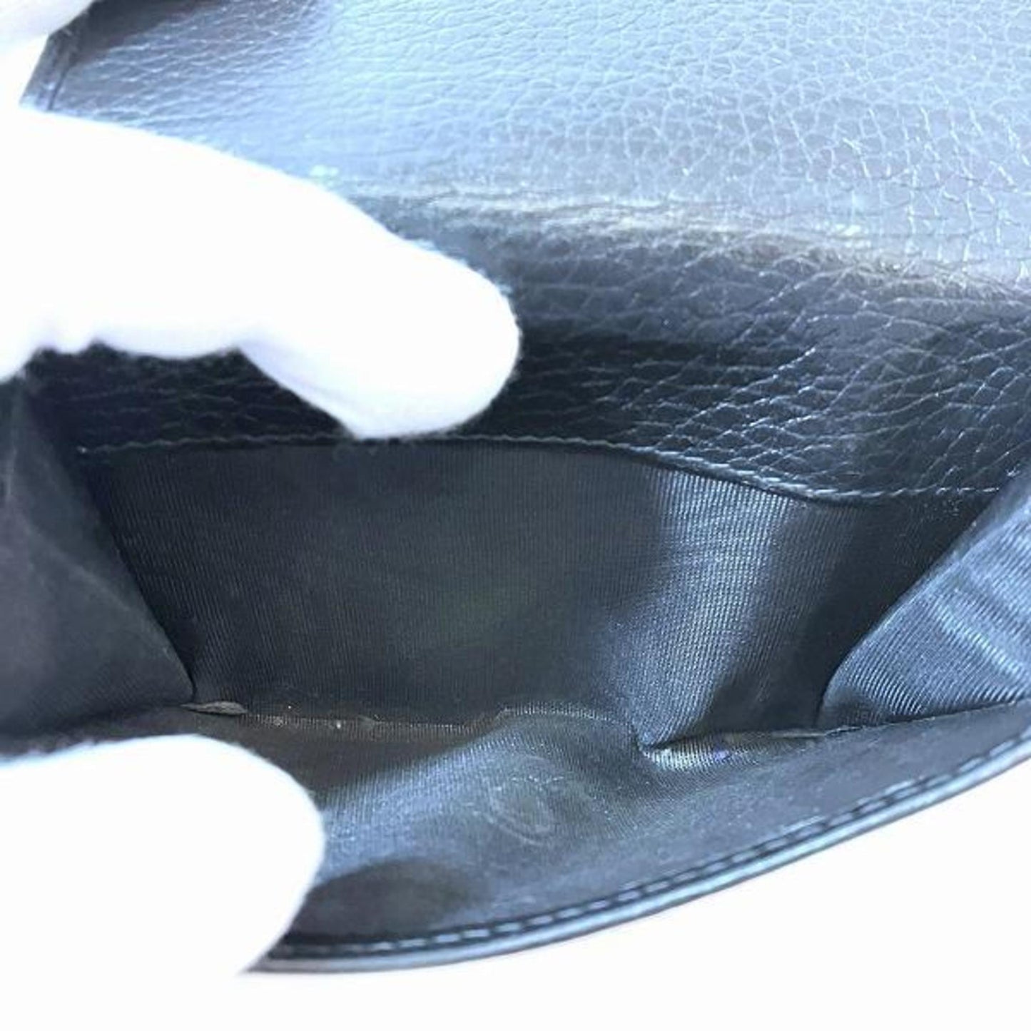 Gucci Black Leather Wallet (Bi-Fold)