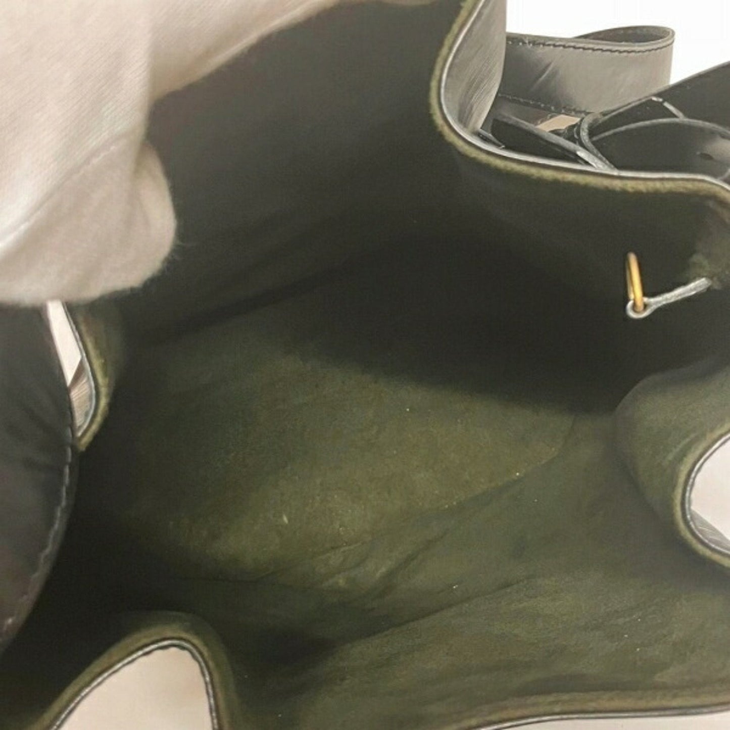 Louis Vuitton Black Noir Leather Shoulder Bag