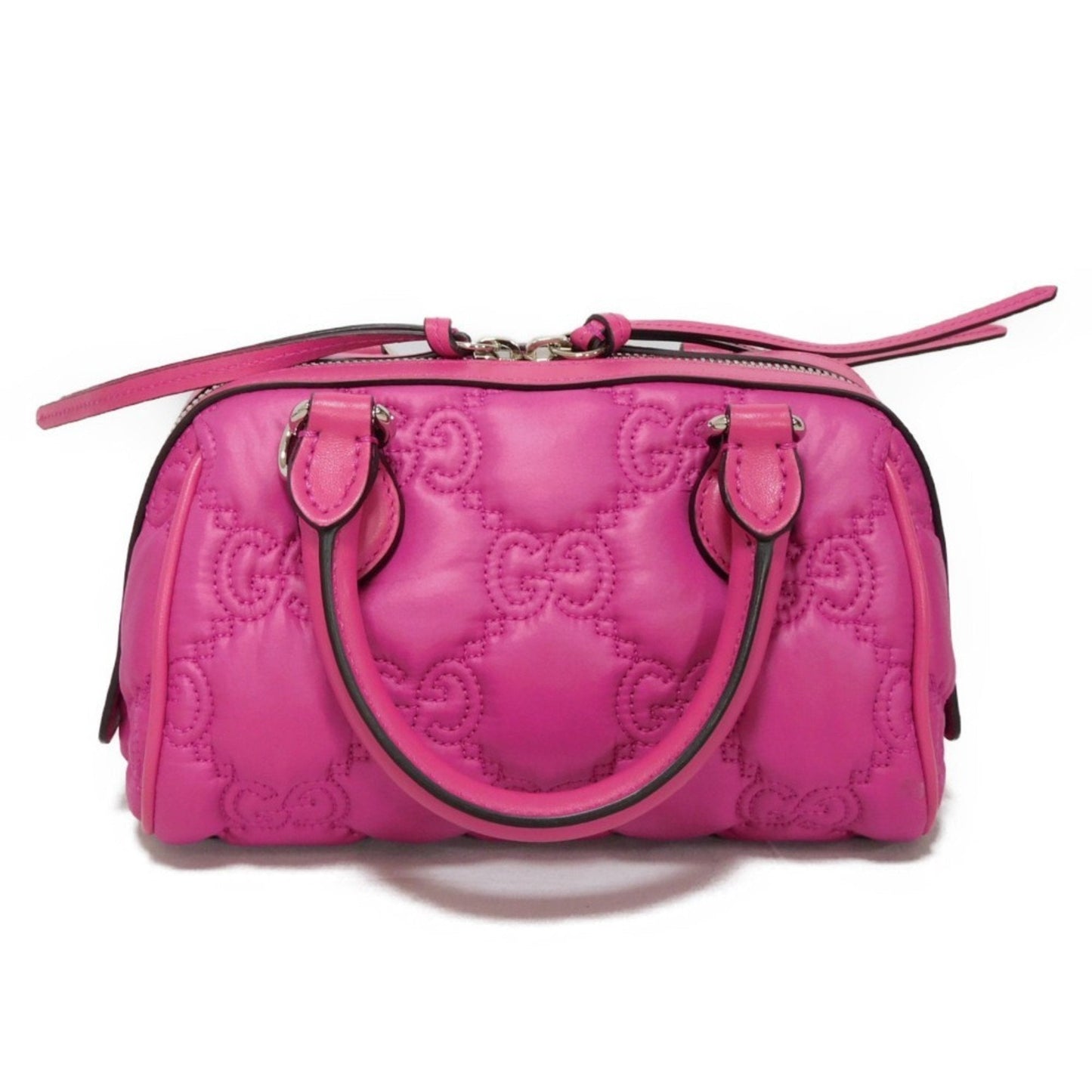 Gucci Pink Nylon Handbag