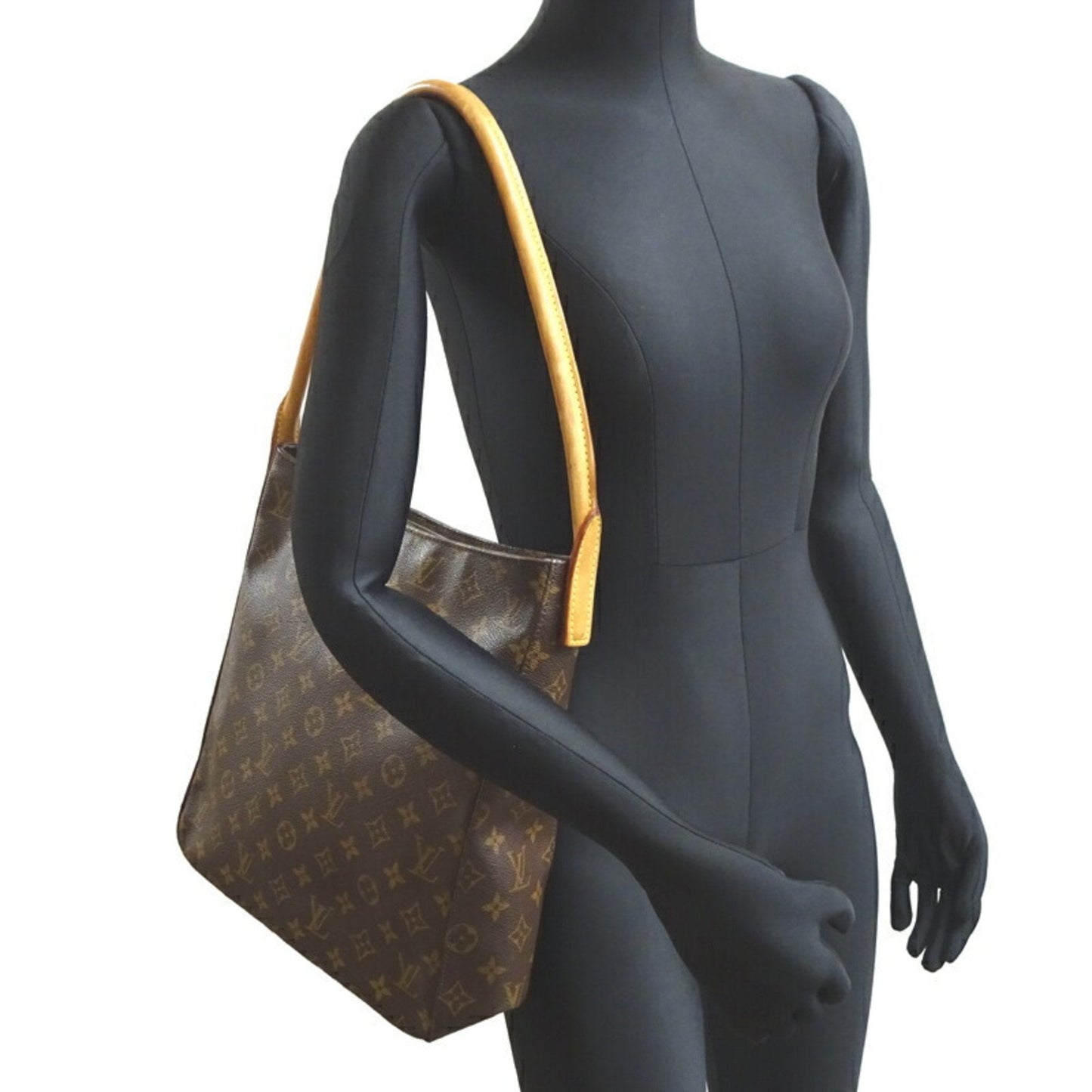 Louis Vuitton Brown Monogram Shoulder Bag