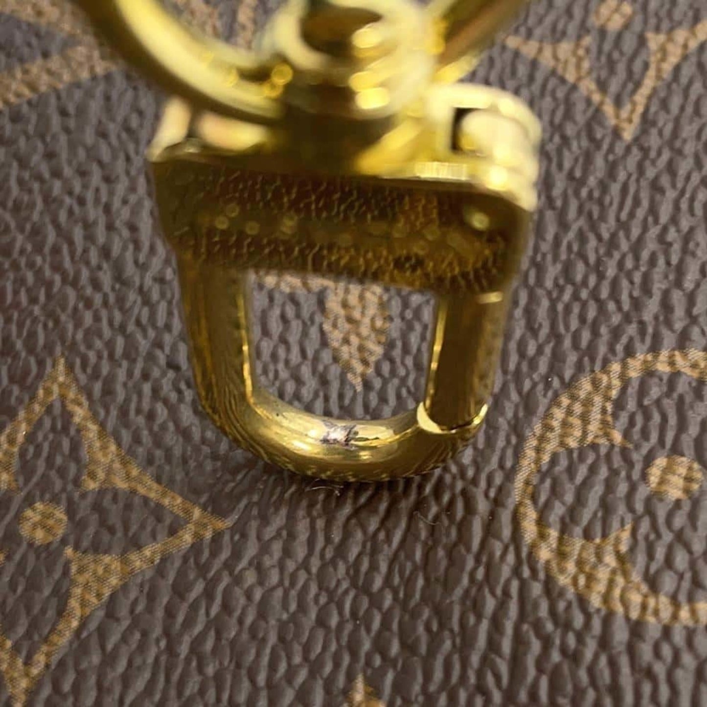 Louis Vuitton Khaki Monogram Pochette Pouch Shoulder Bag