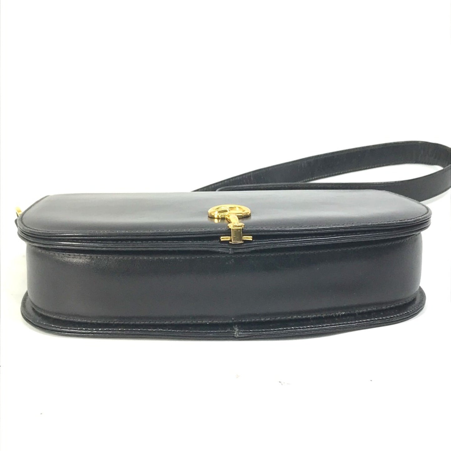 Gucci Black Leather Shoulder Bag
