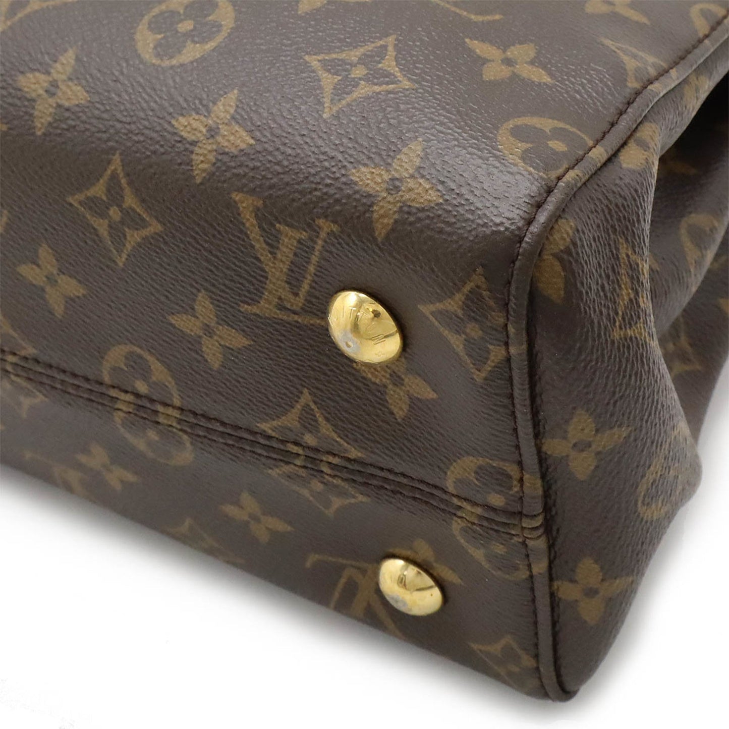Louis Vuitton Cerise Red Color Monogram Leather Handbag Shoulder Bag