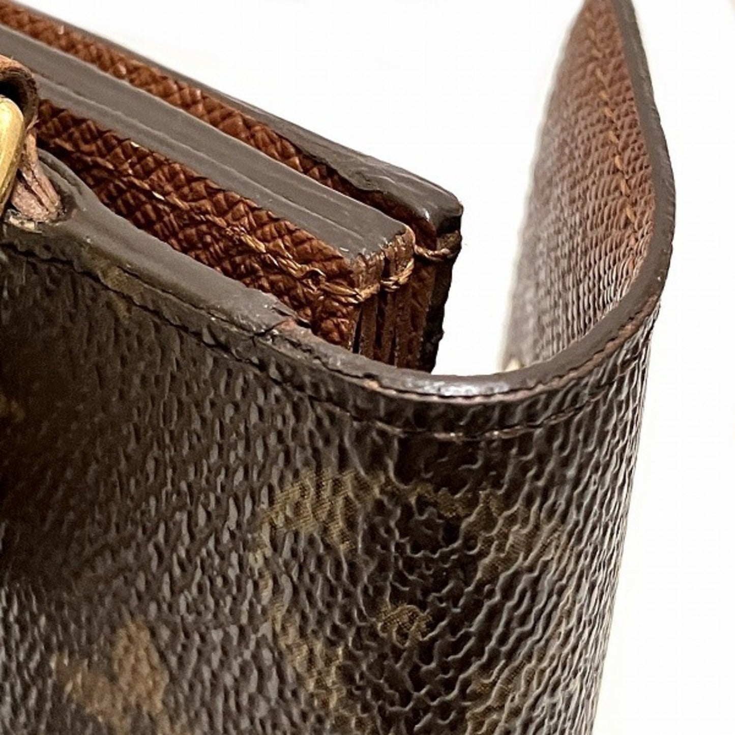 Louis Vuitton Brown Chain/Shoulder Wallet
