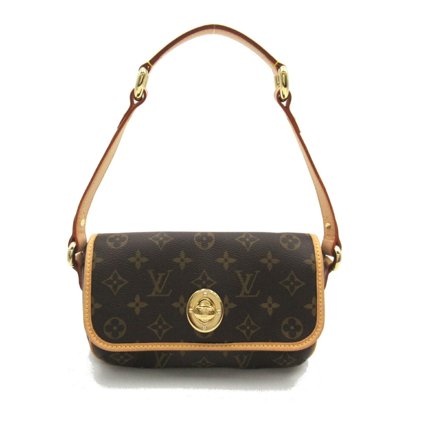 Louis Vuitton Brown Monogram Coated Canvas Shoulder Bag