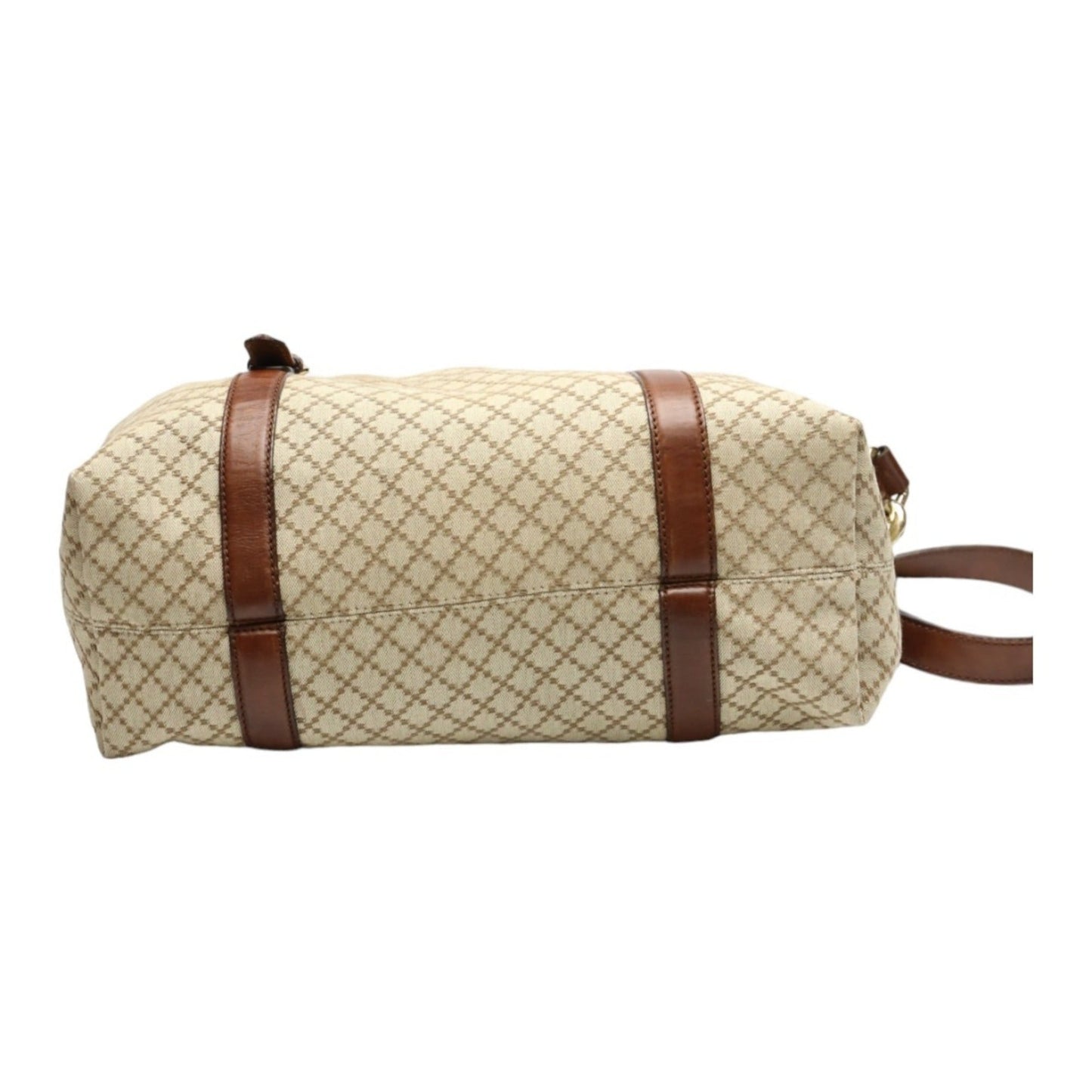 Gucci Brown Canvas Shoulder Bag Tote Bag