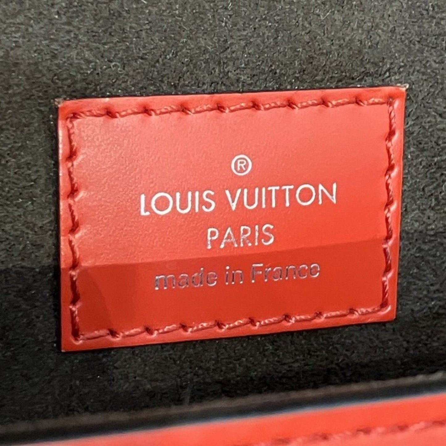 Louis Vuitton Red Color Epi Leather Handbag Shoulder Bag