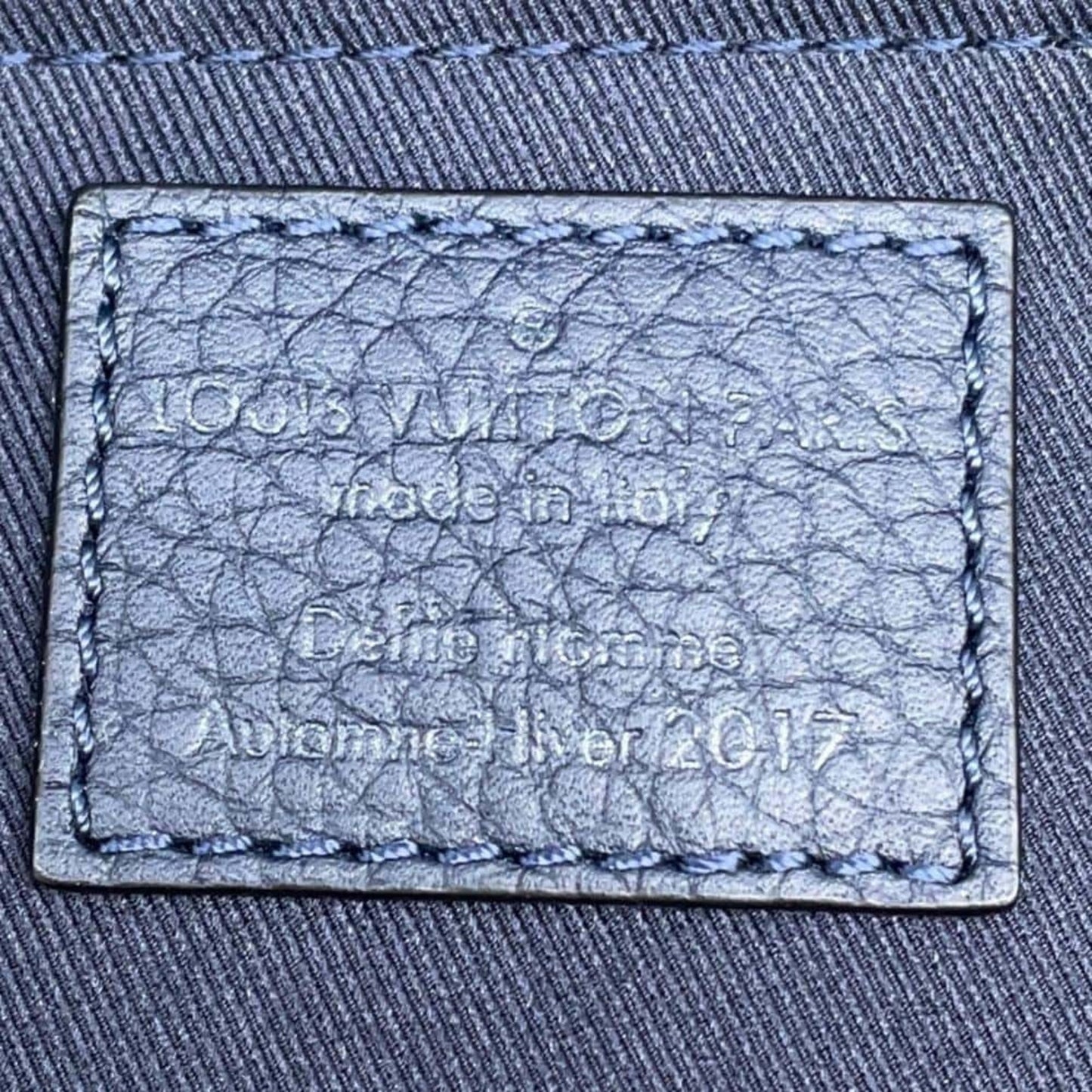 Louis Vuitton Navy Backpack