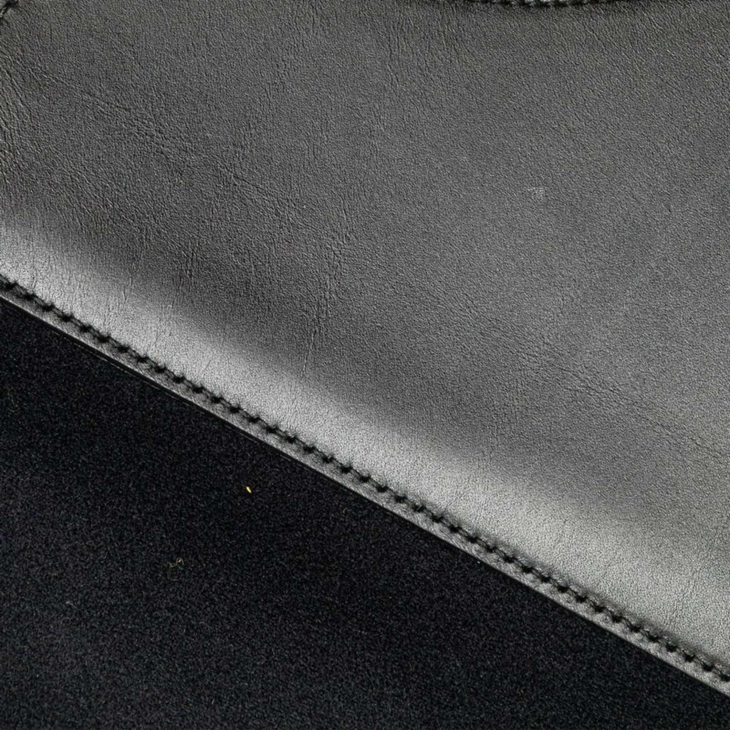 Gucci Black Suede Leather Handbag