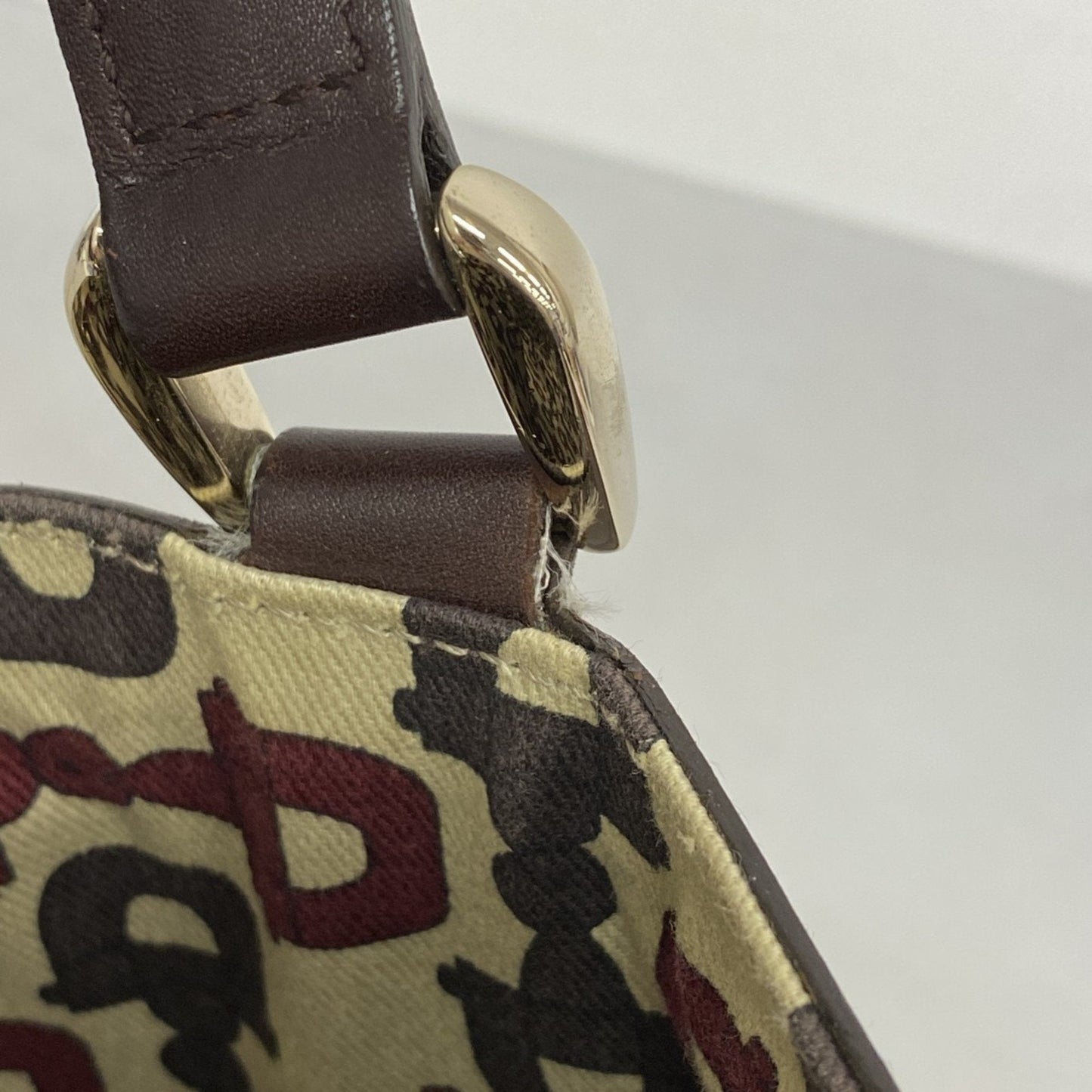 Gucci Brown Leather Tote Bag