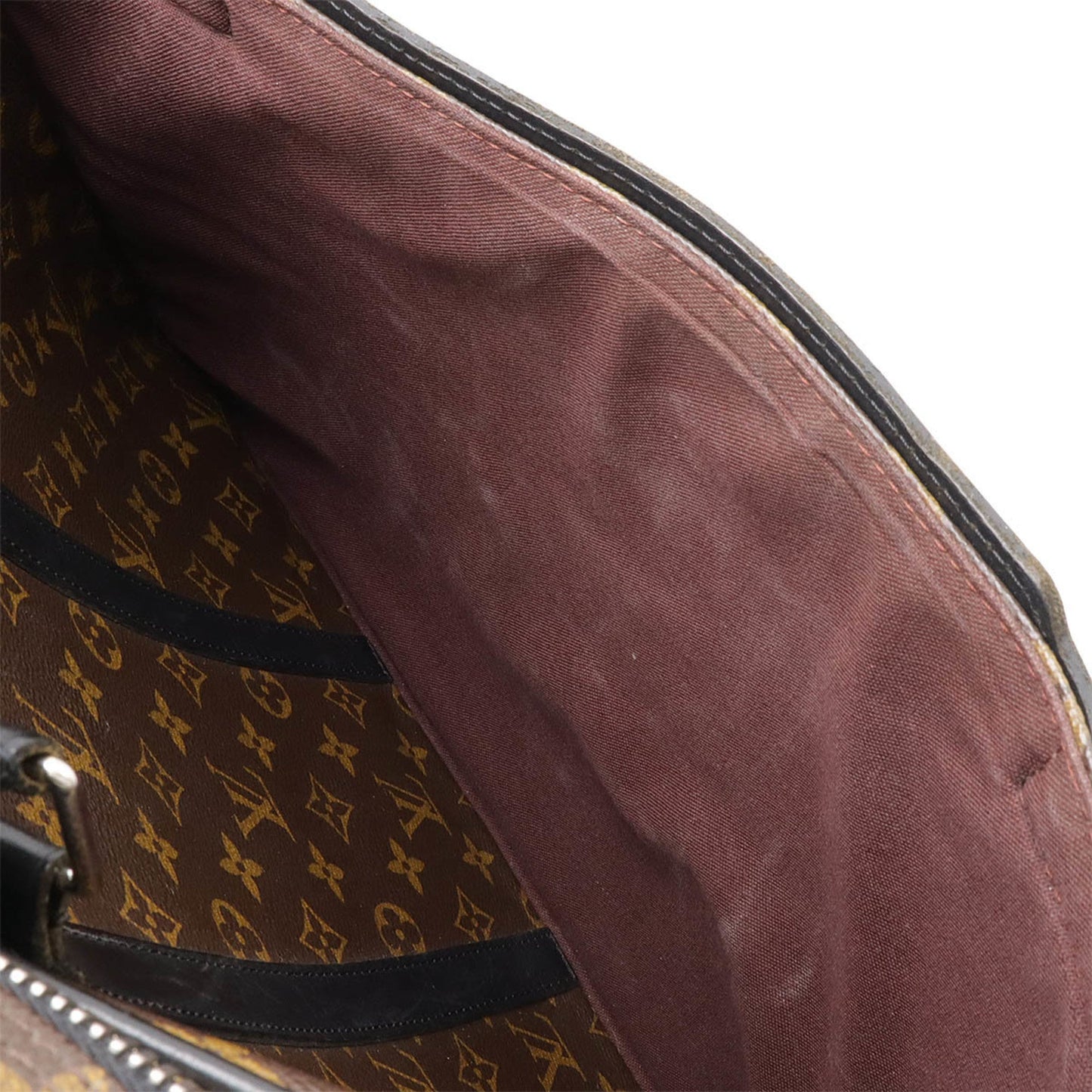 Louis Vuitton Brown Monogram Monogram Leather Shoulder Bag