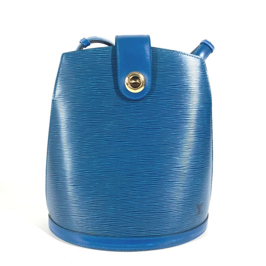 Louis Vuitton Blue Toledo Blue Epi Leather Shoulder Bag ()