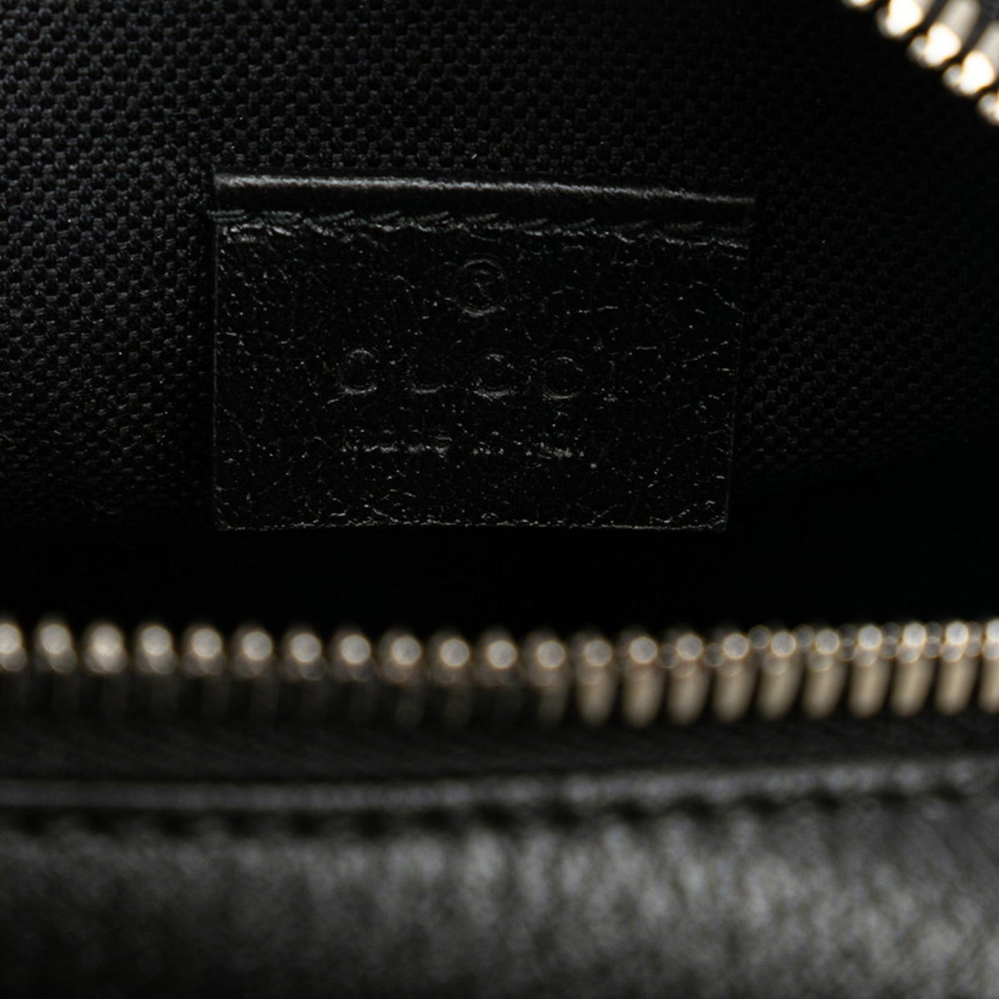Gucci Black Multi-Color Pvc Leather Shoulder Bag