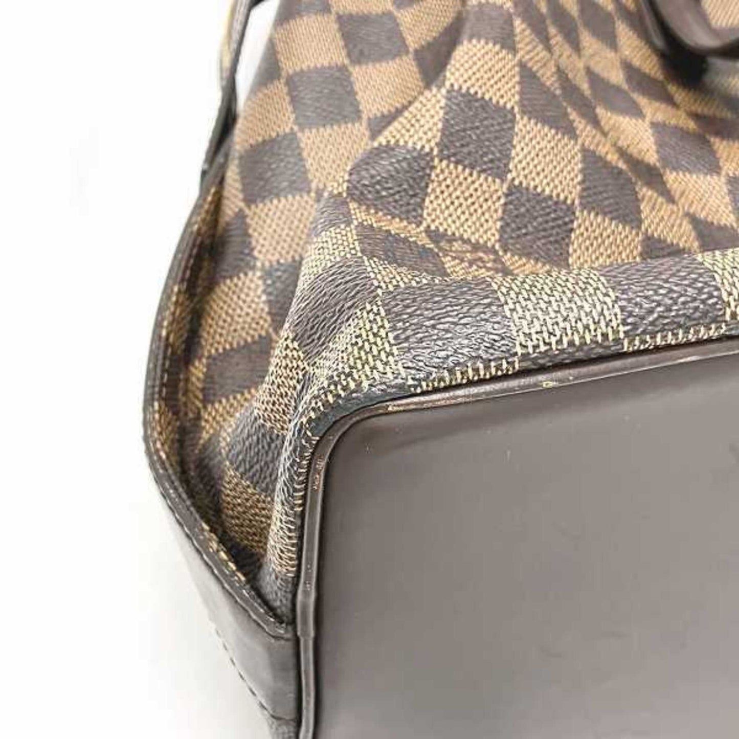 Louis Vuitton Brown Damier Canvas Galle Shoulder Bag Tote Bag