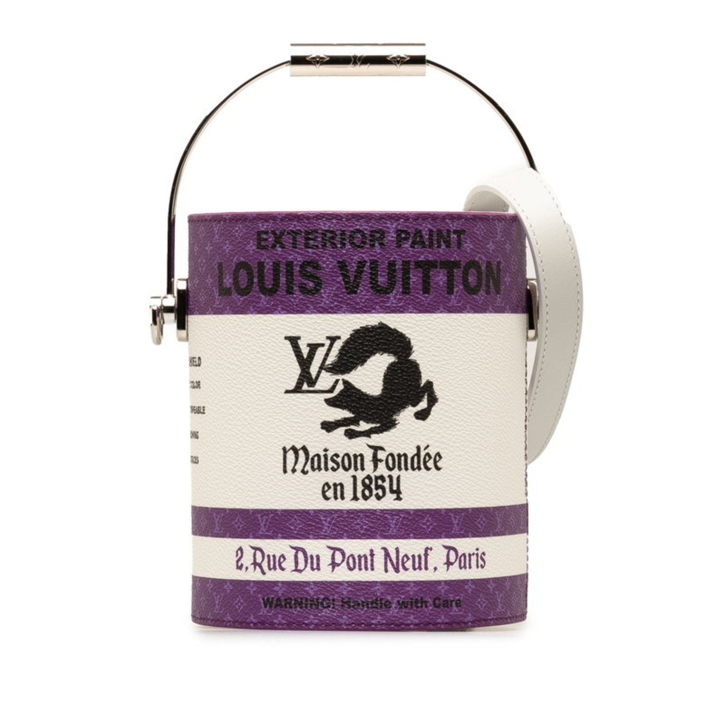Louis Vuitton Purple Canvas Shoulder Bag