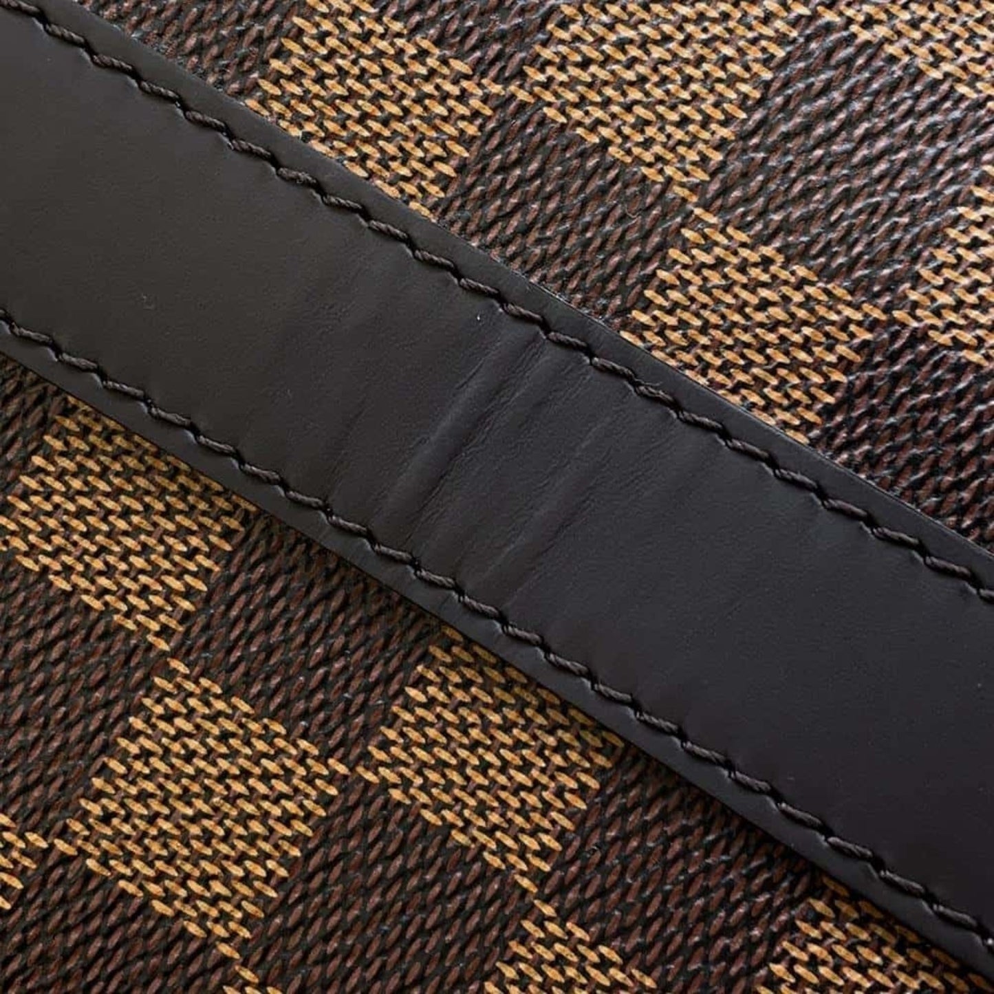 Louis Vuitton Brown Damier Canvas Boston Bag Shoulder Bag