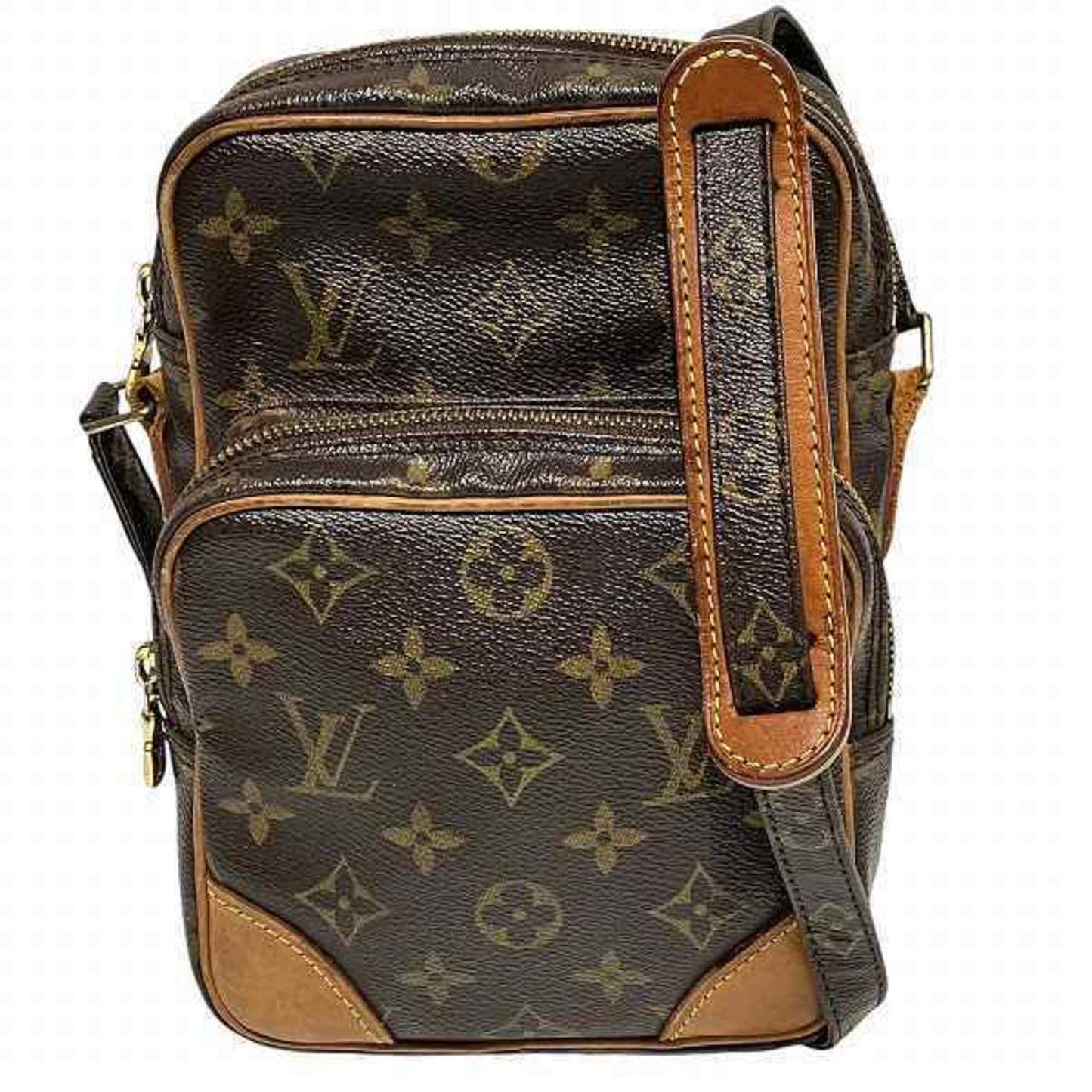 Louis Vuitton Brown Shoulder Bag ()