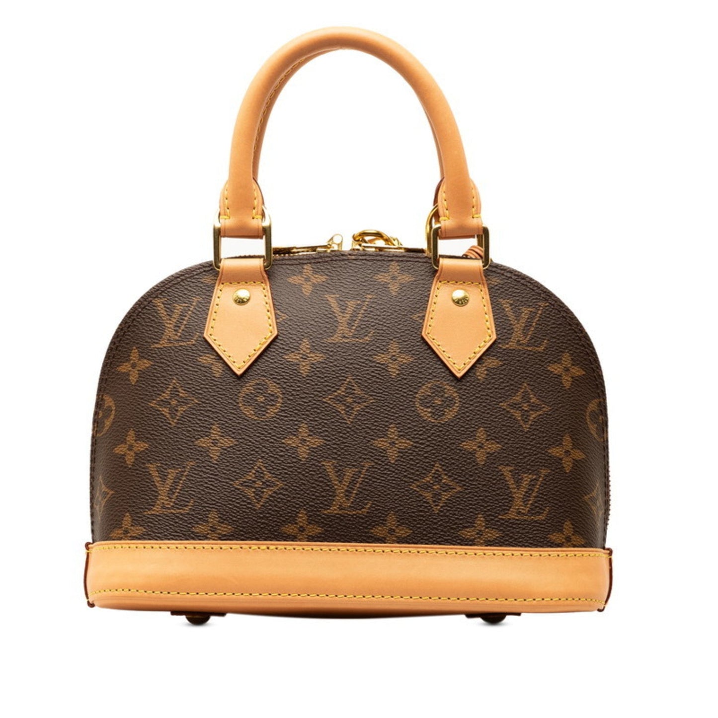 Louis Vuitton Brown Pvc Leather Handbag Shoulder Bag