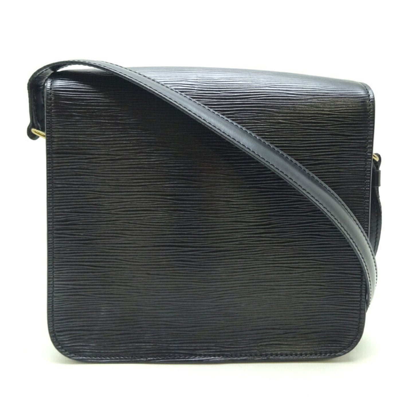 Louis Vuitton Black Epi Leather Shoulder Bag