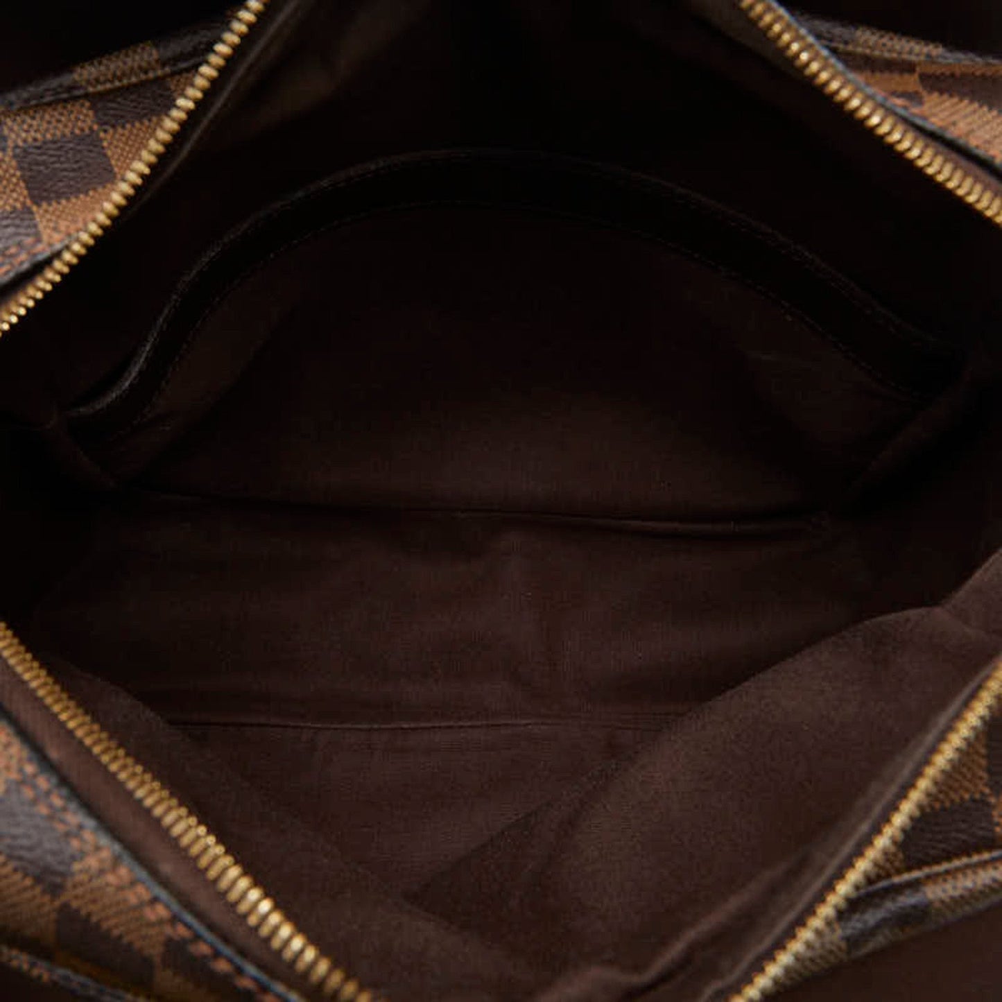 Louis Vuitton Damier Brown Pvc Leather Shoulder Bag