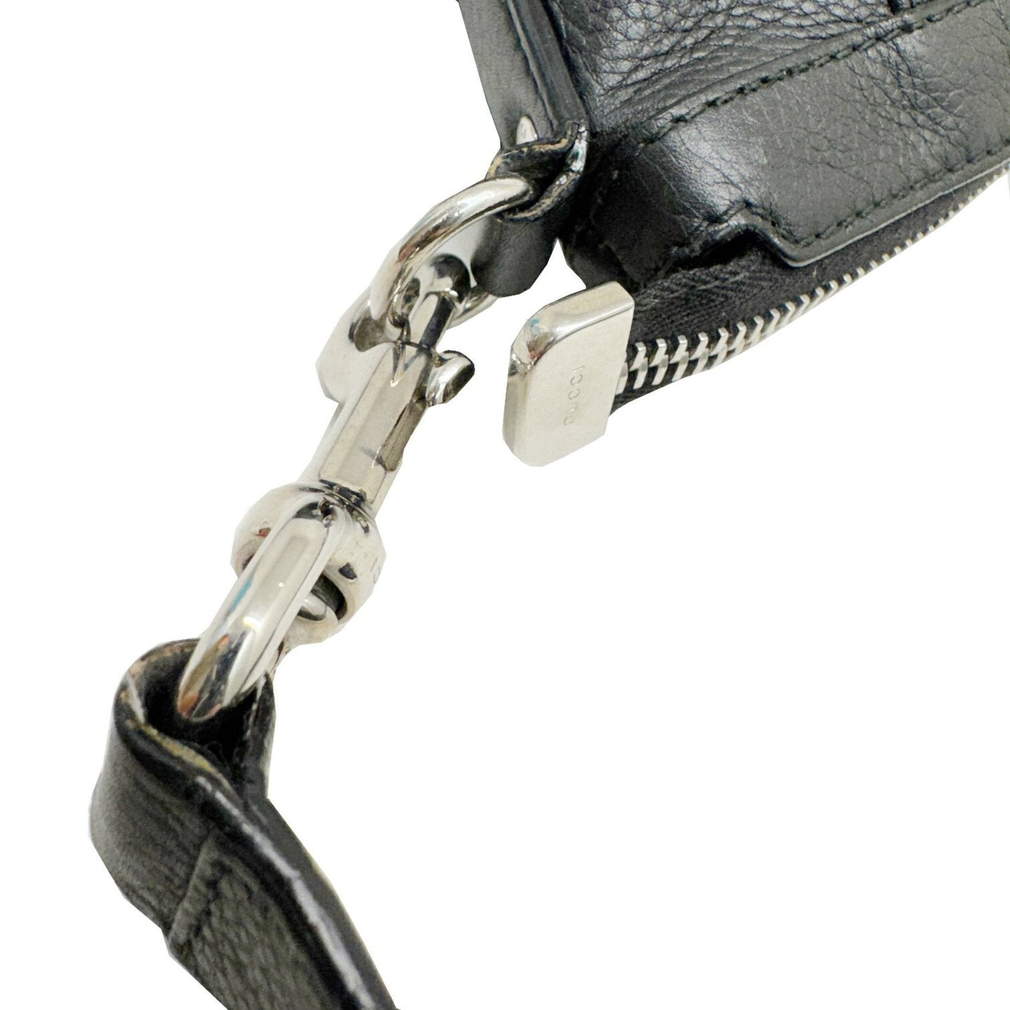 Gucci Black Leather Shoulder Bag