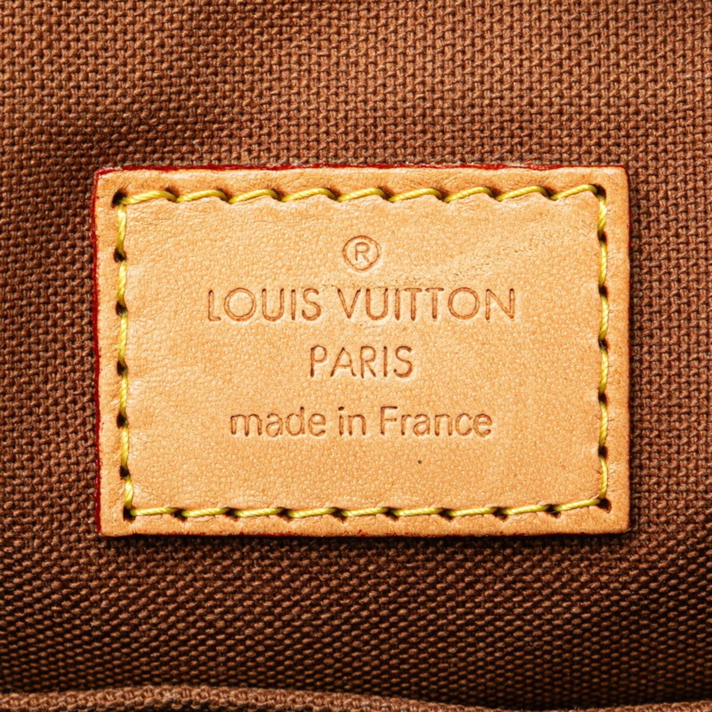 Louis Vuitton 2006 Fall Winter Collection Brown Pvc Leather Shoulder Bag Tote Bag