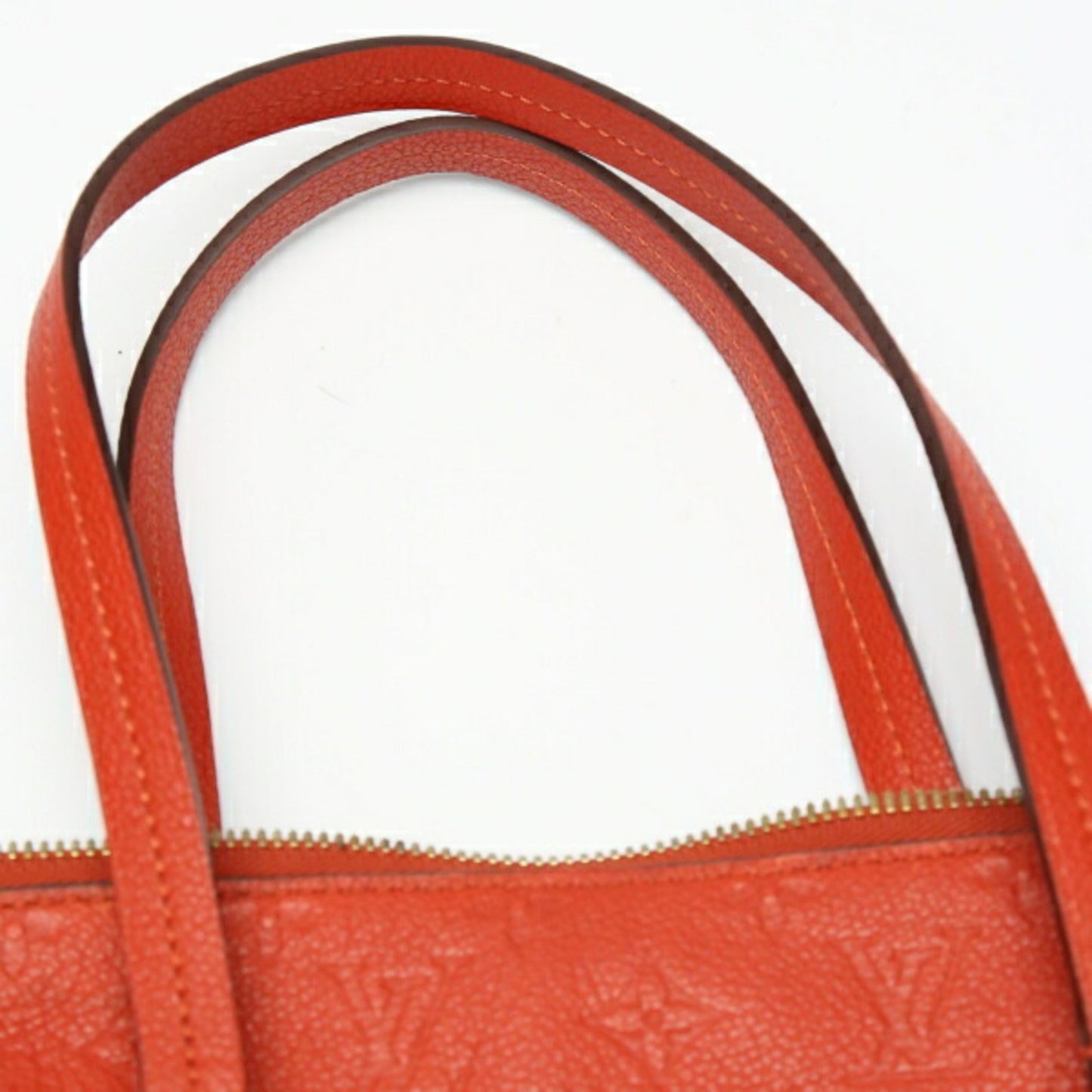 Louis Vuitton Red Color Monogram Empreinte Shoulder Bag Tote Bag