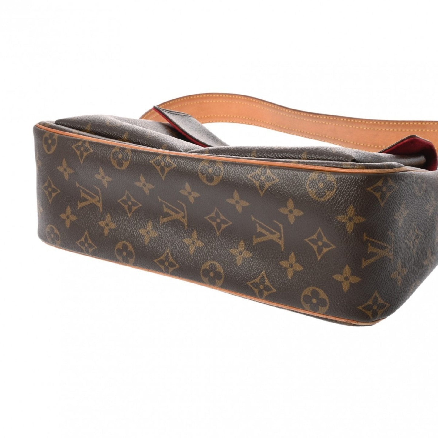 Louis Vuitton Brown Monogram Canvas Shoulder Bag