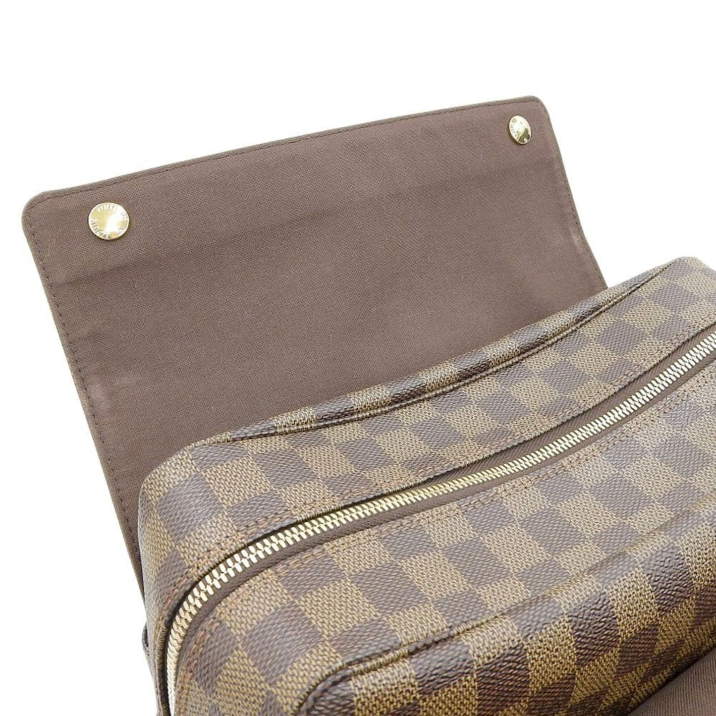Louis Vuitton Damier Canvas Ebene Damier Canvas Shoulder Bag