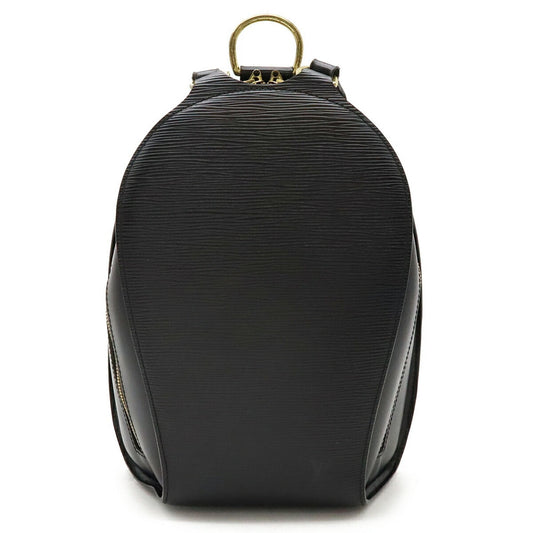 Louis Vuitton Noir Epi Leather Backpack Shoulder Bag ()