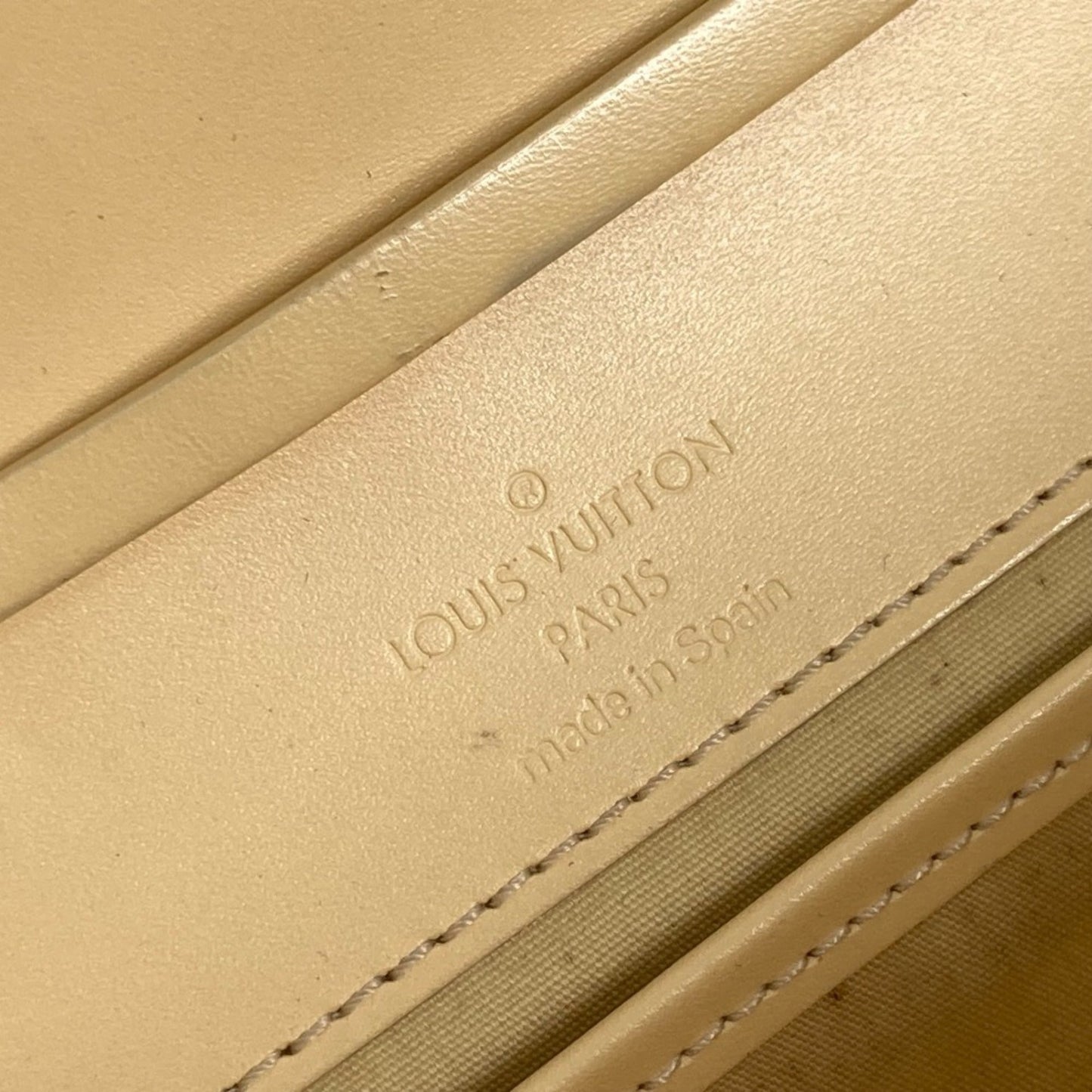 Louis Vuitton Vanilla Yellow Epi Leather Clutch Bag Pouch Shoulder Bag