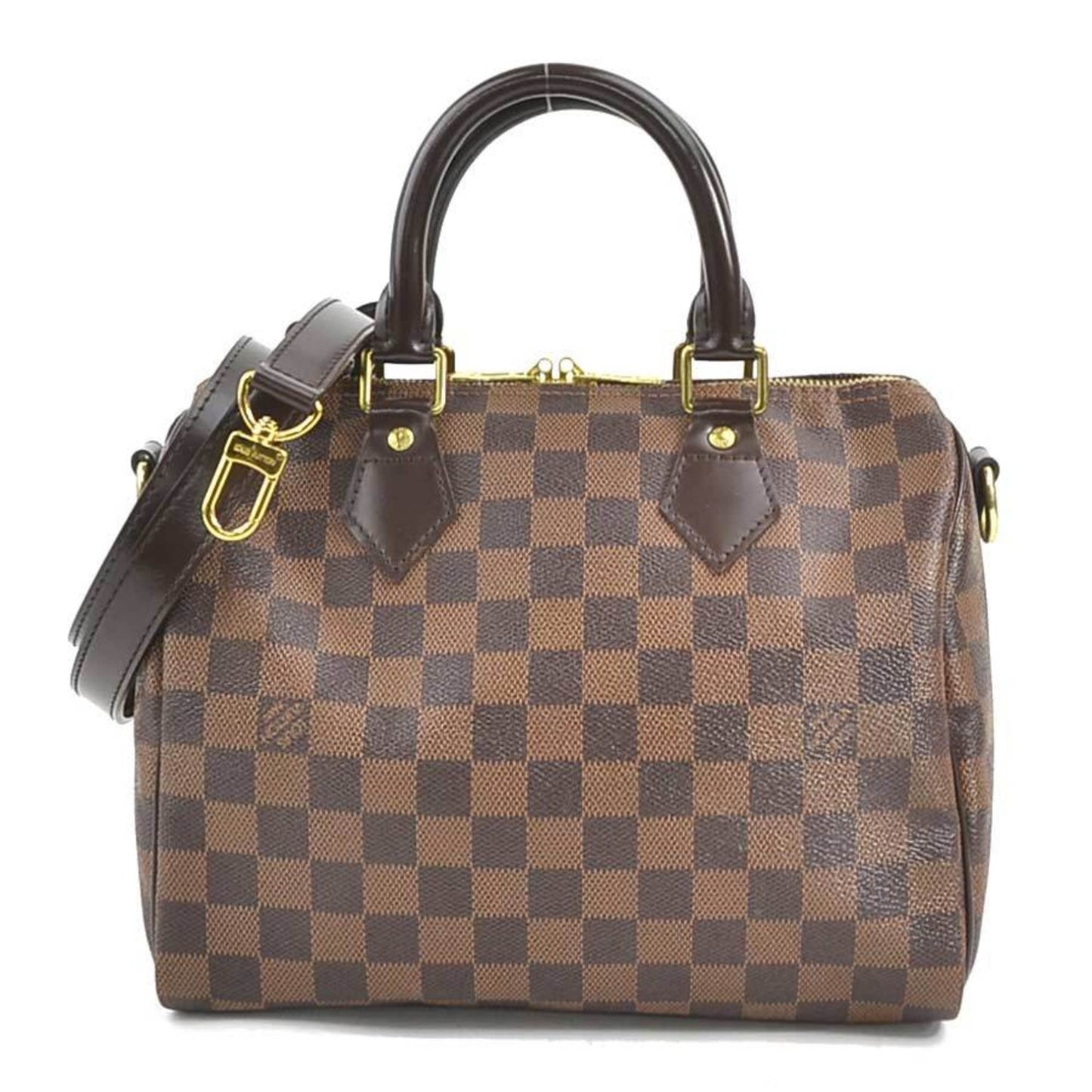 Louis Vuitton Brown Damier Canvas Handbag Shoulder Bag ()