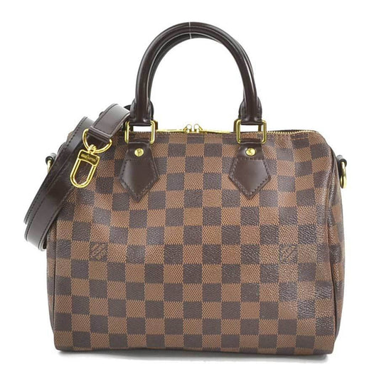 Louis Vuitton Brown Damier Canvas Handbag Shoulder Bag ()